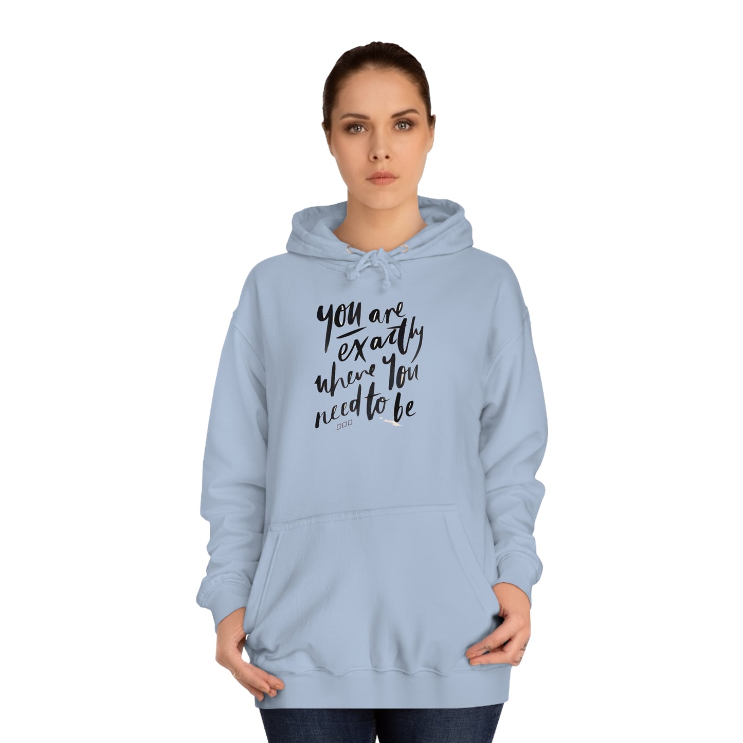 You are EXACTLY where you need to be - CR Celebrate Recovery Classic Logo - Ultra Cotton Long Sleeve Tee