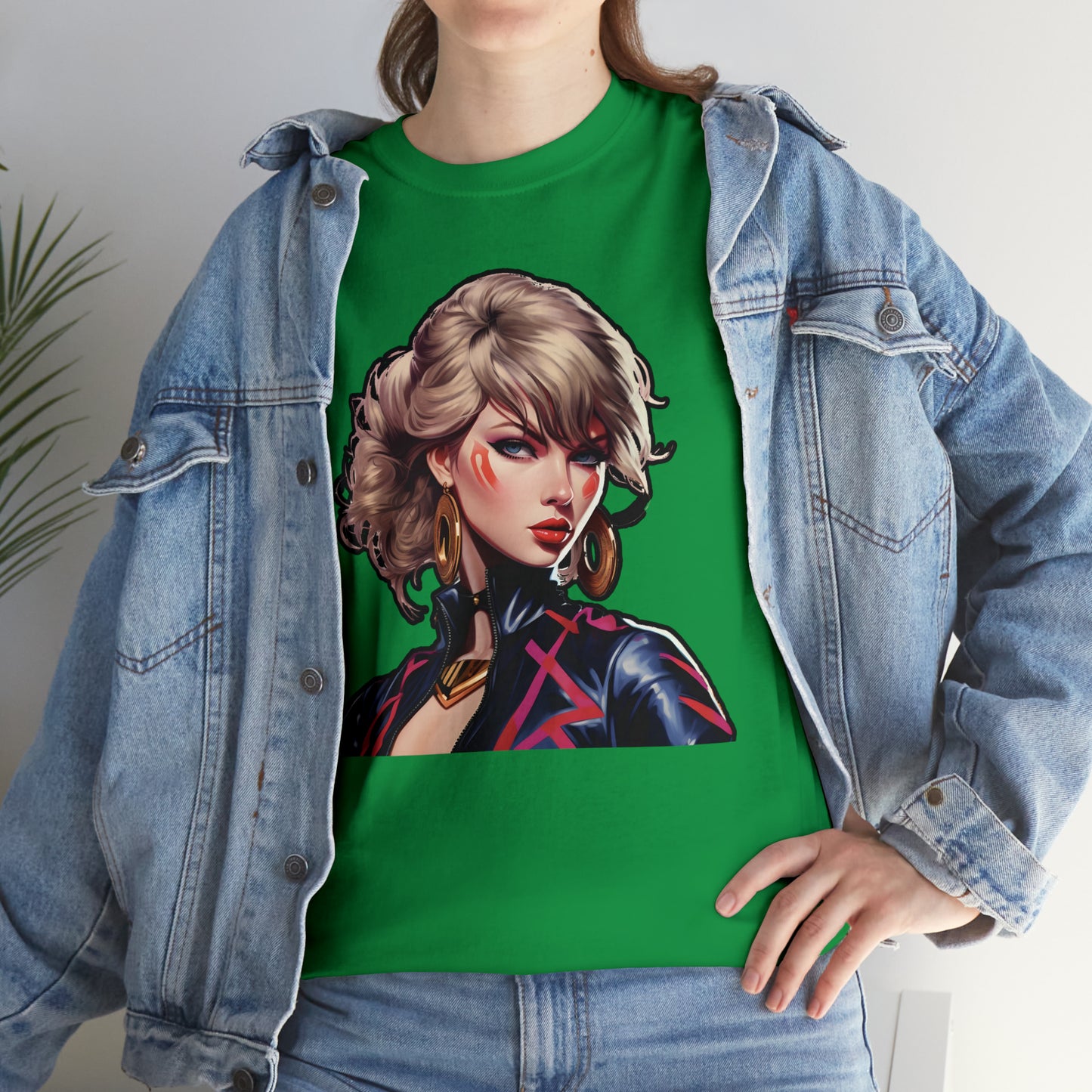 Anime Taylor Swift 2- Unisex Heavy Cotton Tee