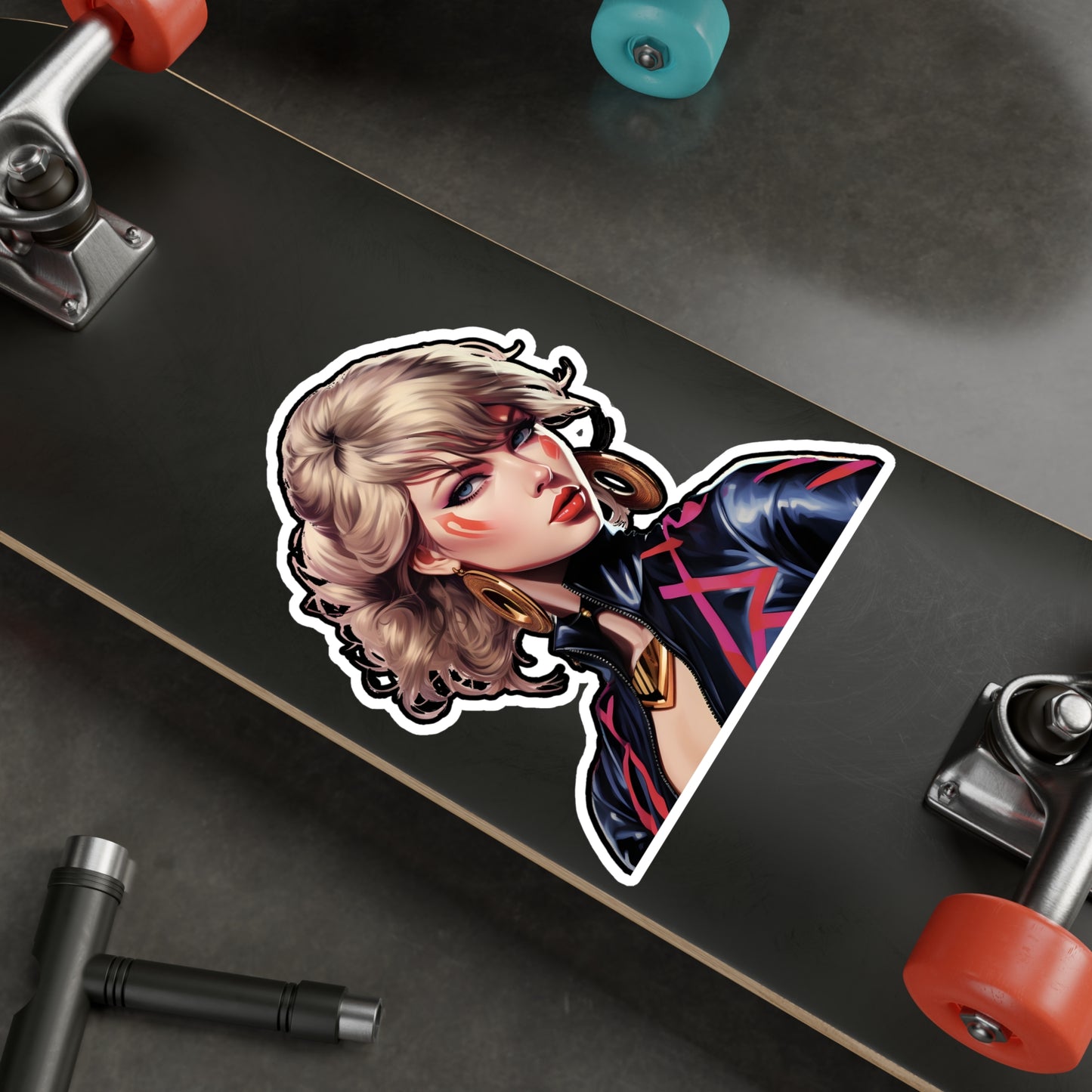 Anime Taylor Swift 2- Kiss-Cut Vinyl Decals