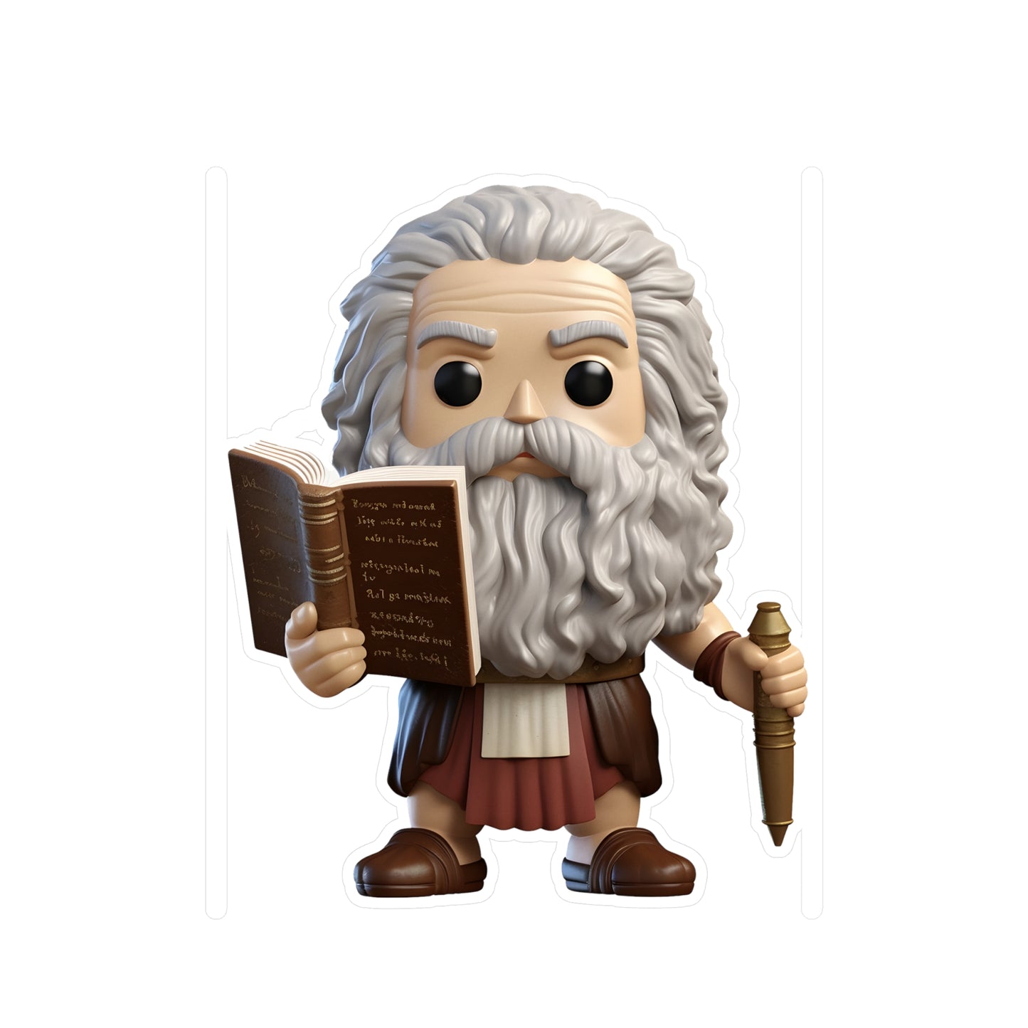 Moses Funko Pop 4 Kiss-Cut Vinyl Decals