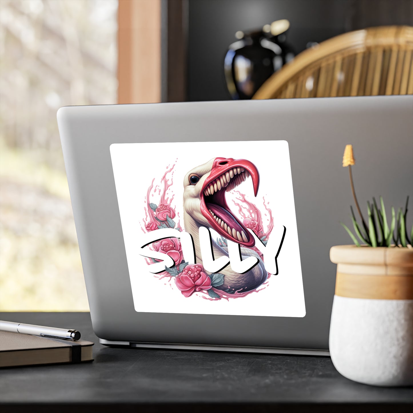 Aggressively Silly Goose - Kiss-Cut Vinyl Decals
