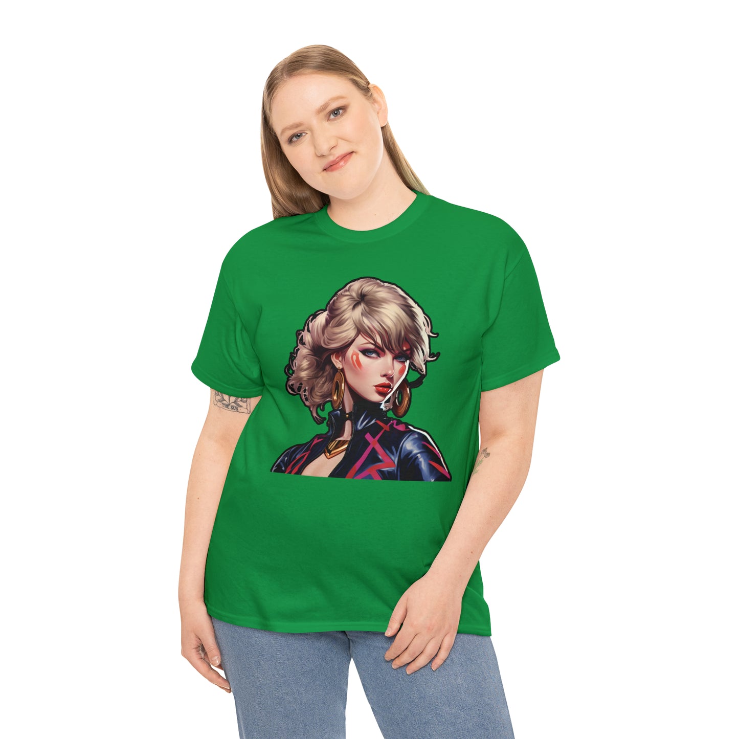 Anime Taylor Swift 2- Unisex Heavy Cotton Tee