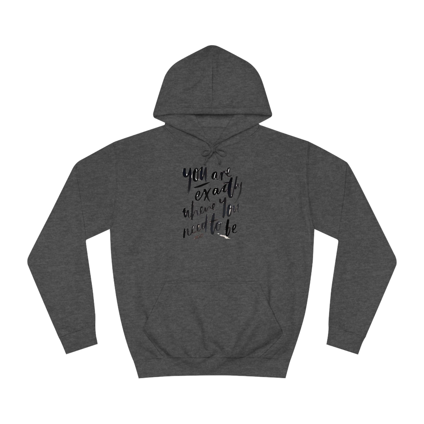 You are EXACTLY where you need to be - CR Celebrate Recovery Classic Logo - Ultra Cotton Long Sleeve Tee