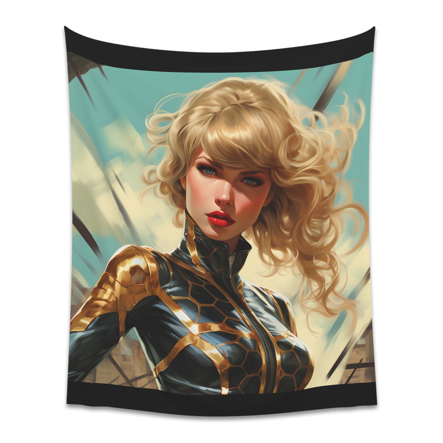 Anime Taylor Swift 3- Printed Wall Tapestry