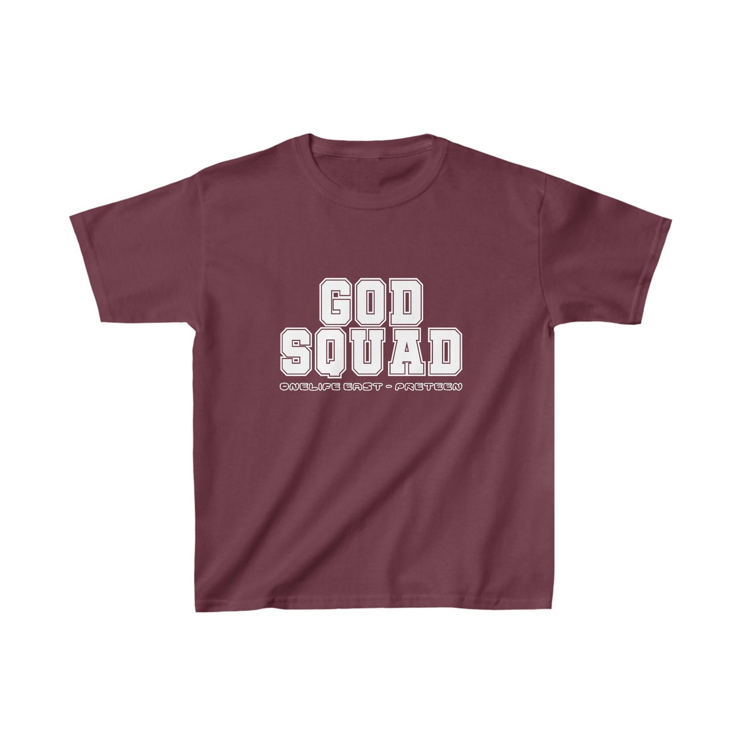 “God Squad” Pre-Teen Room - Kids Heavy Cotton™ Tee