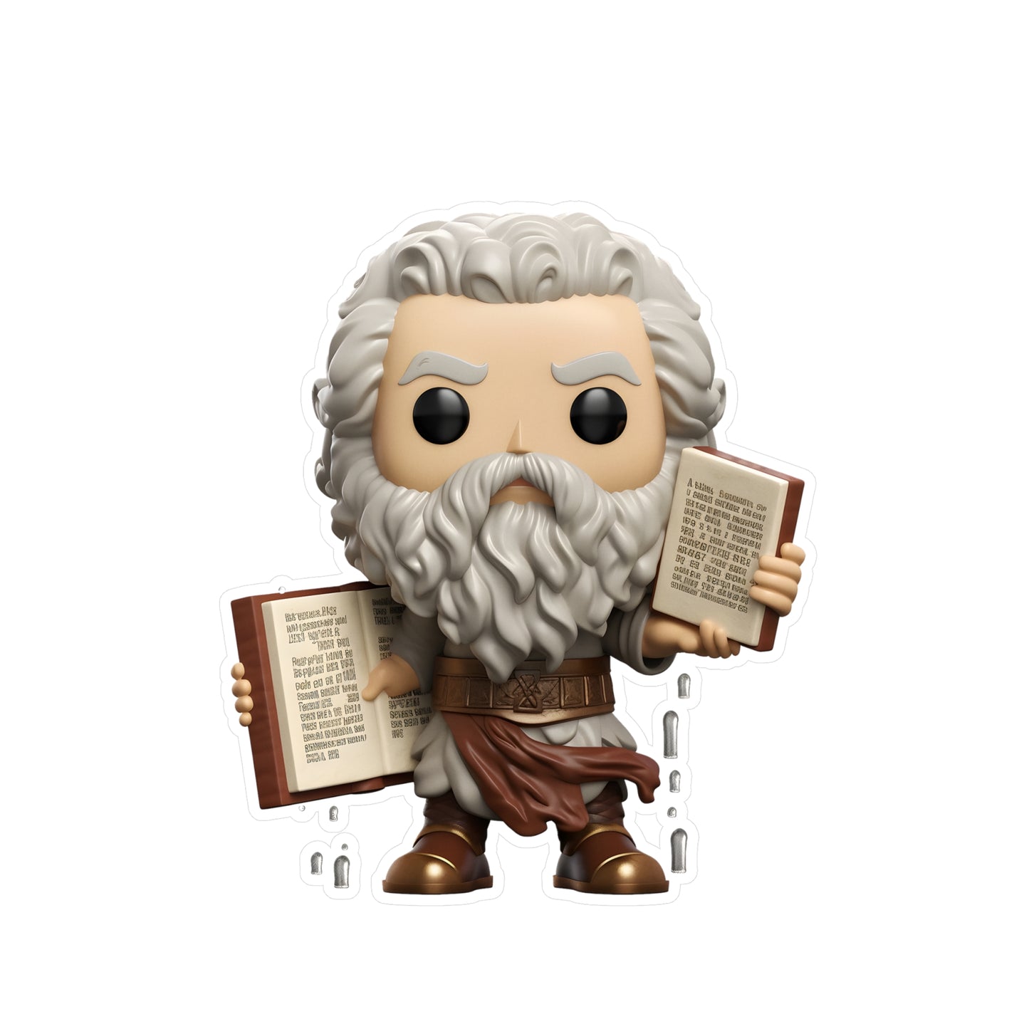 Moses Funko Pop 2 Kiss-Cut Vinyl Decals