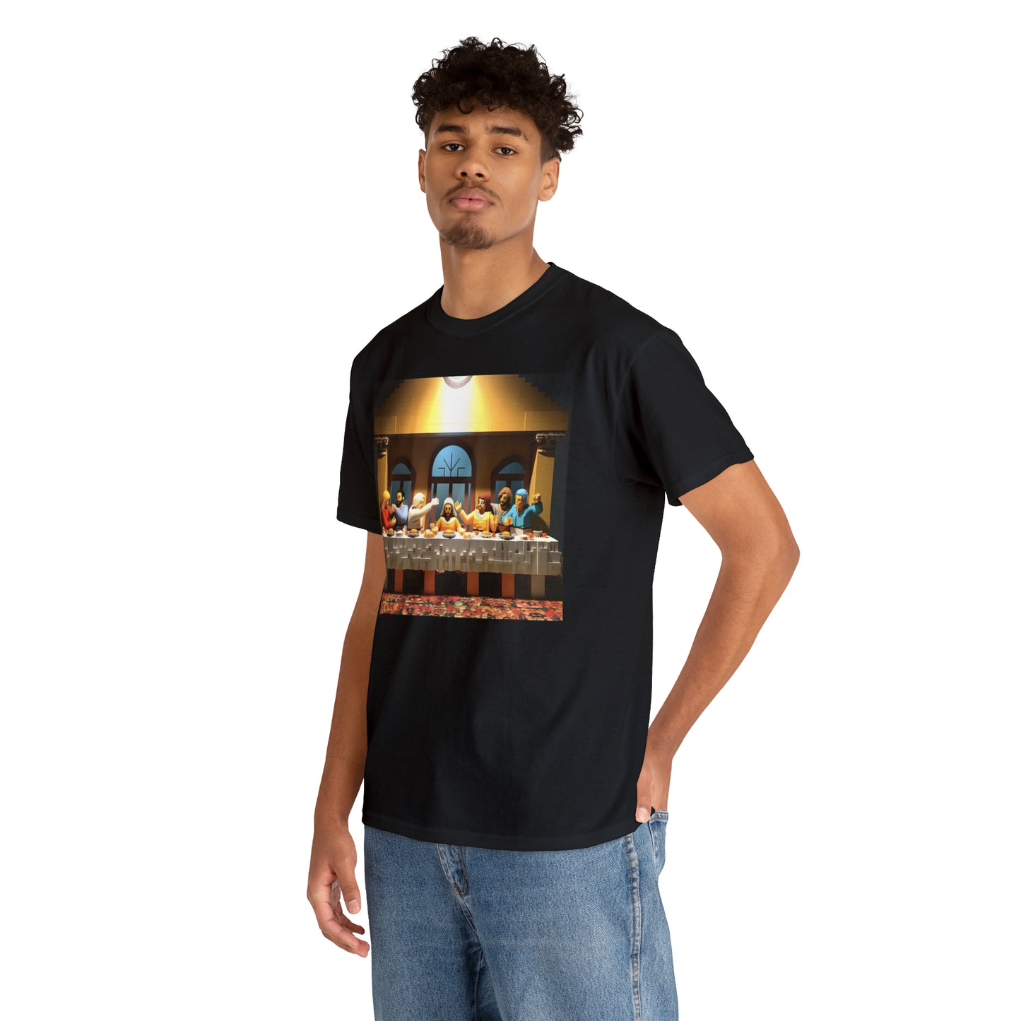“The Last Supper” LEGO BOX SET -  Unisex Heavy Cotton Tee