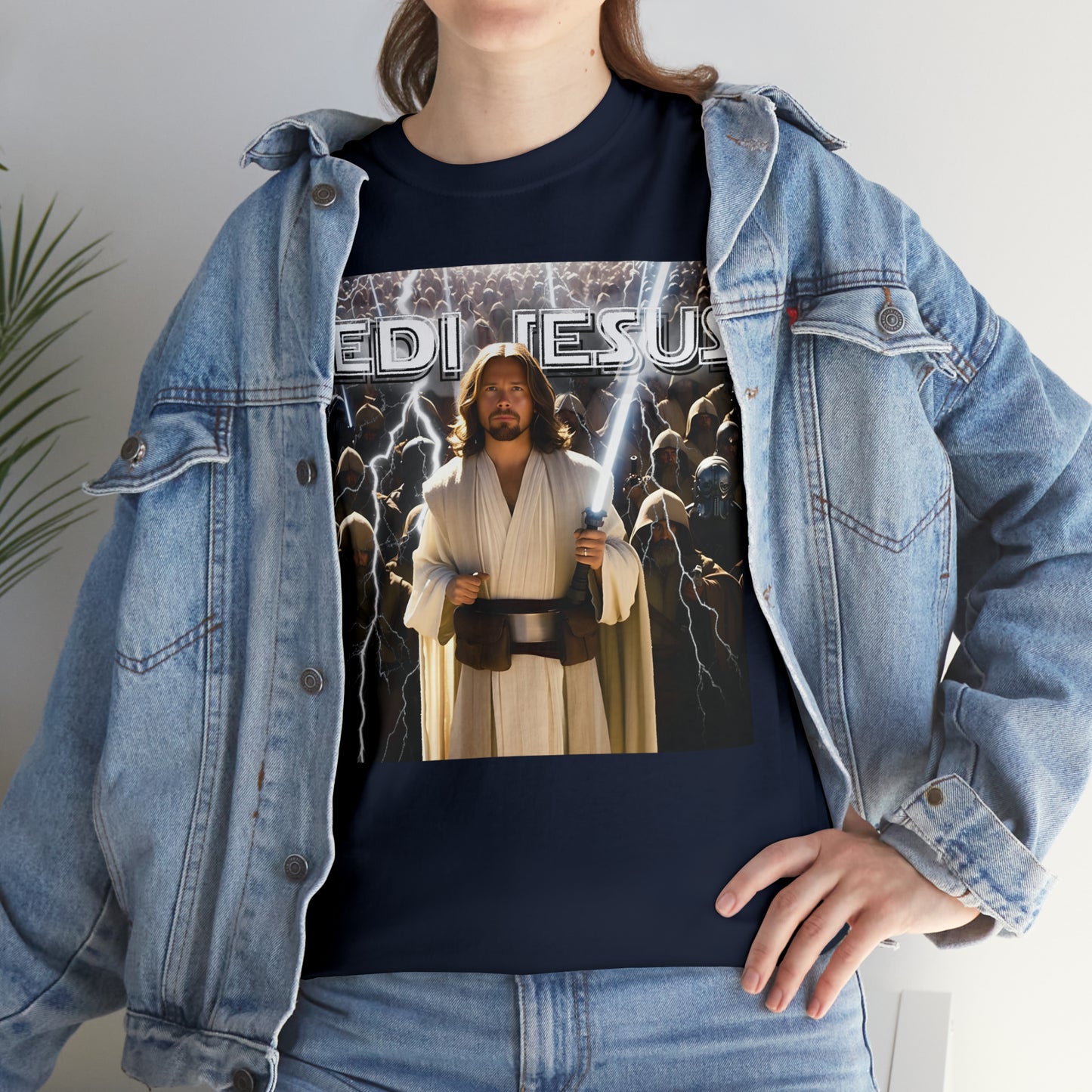 Jedi Jesus Unisex Heavy Cotton Tee