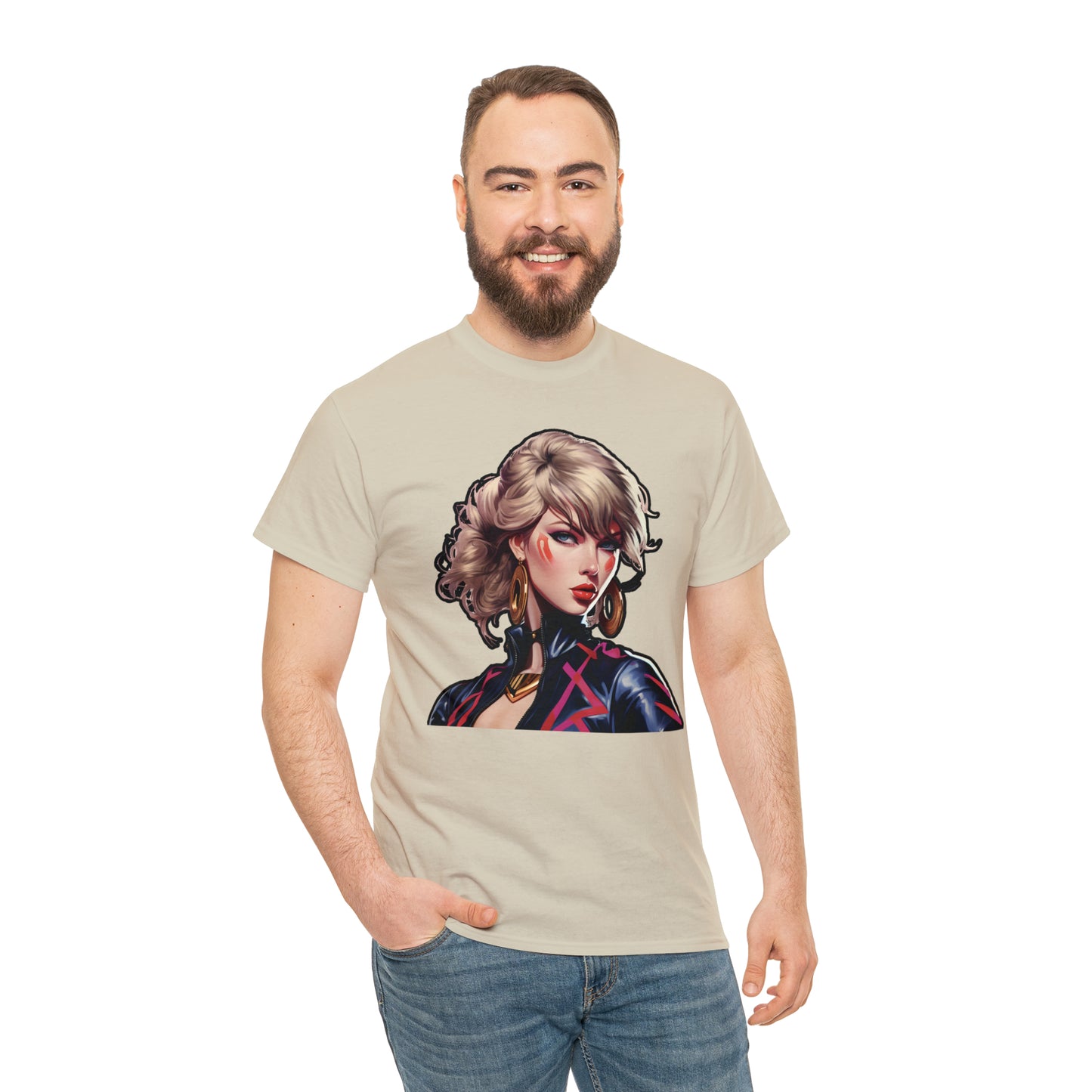 Anime Taylor Swift 2- Unisex Heavy Cotton Tee
