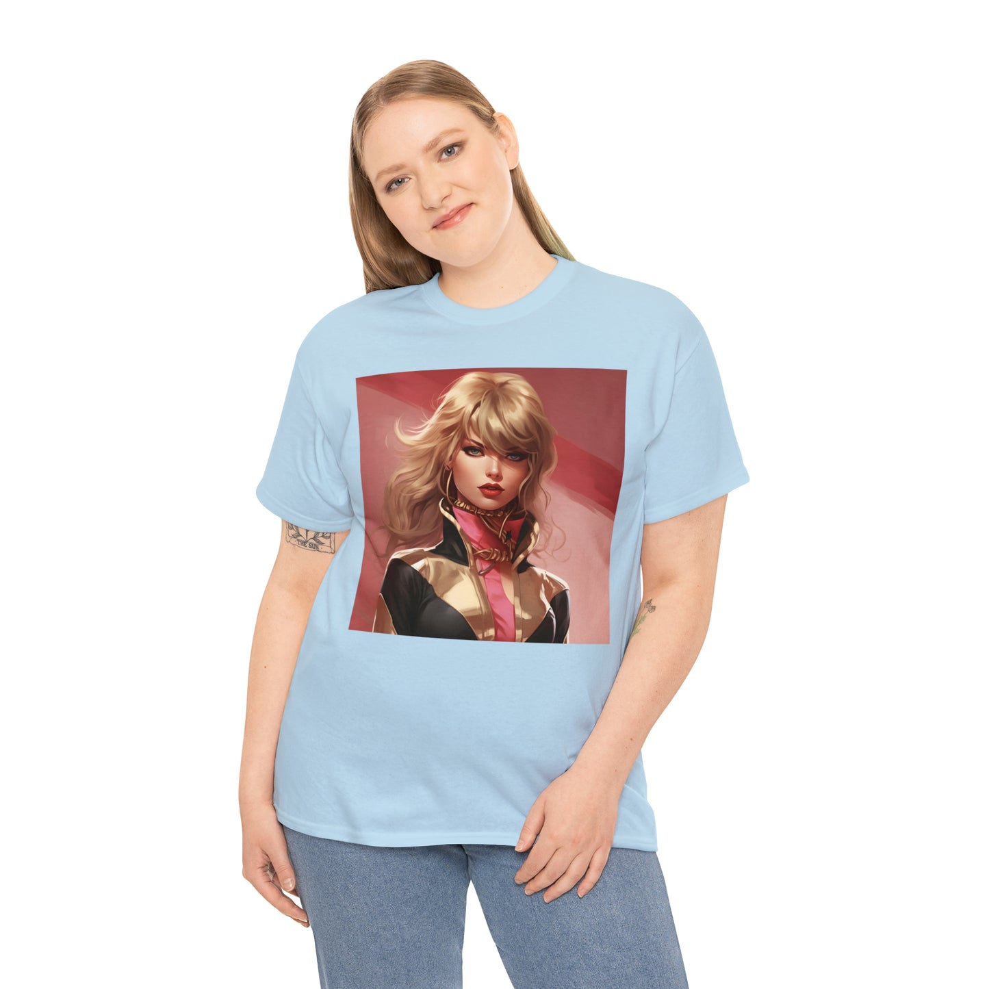 Anime Taylor Swift 4 - Unisex Heavy Cotton Tee