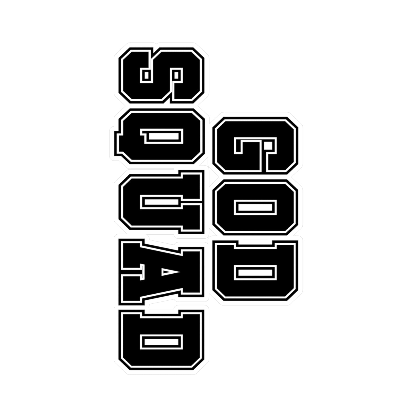 God Squad - Kiss-Cut Vinyl Decals