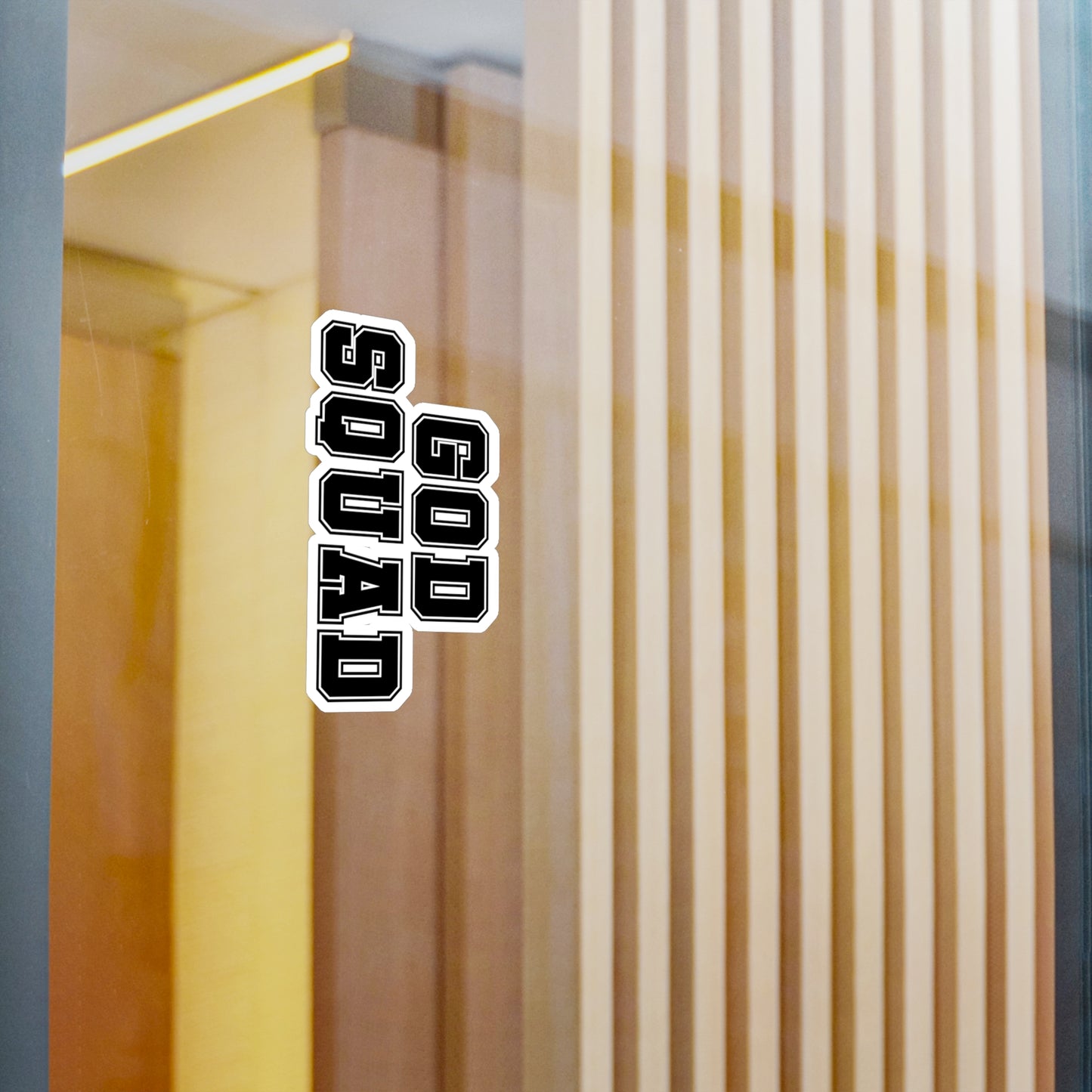God Squad - Kiss-Cut Vinyl Decals