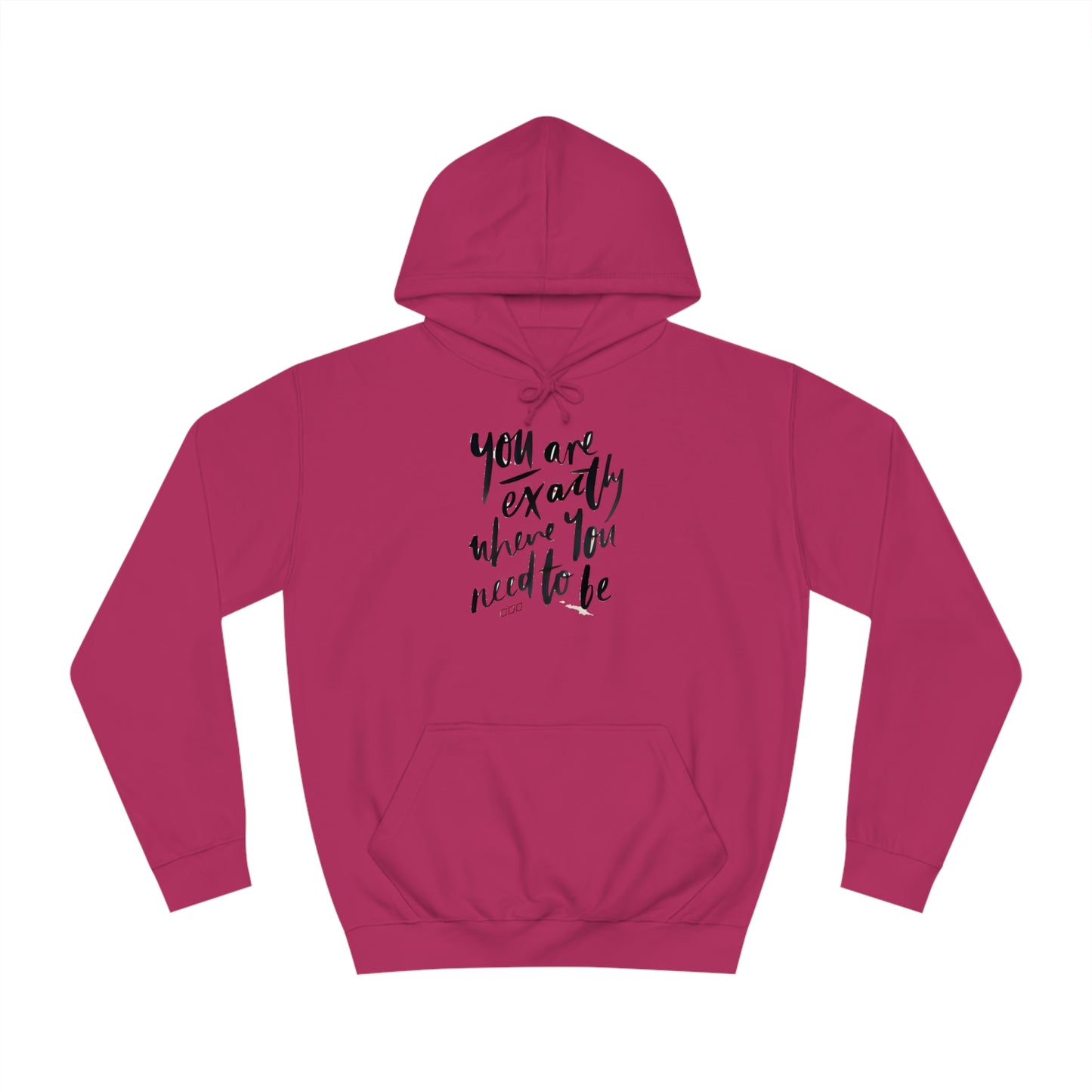You are EXACTLY where you need to be - CR Celebrate Recovery Classic Logo - Ultra Cotton Long Sleeve Tee