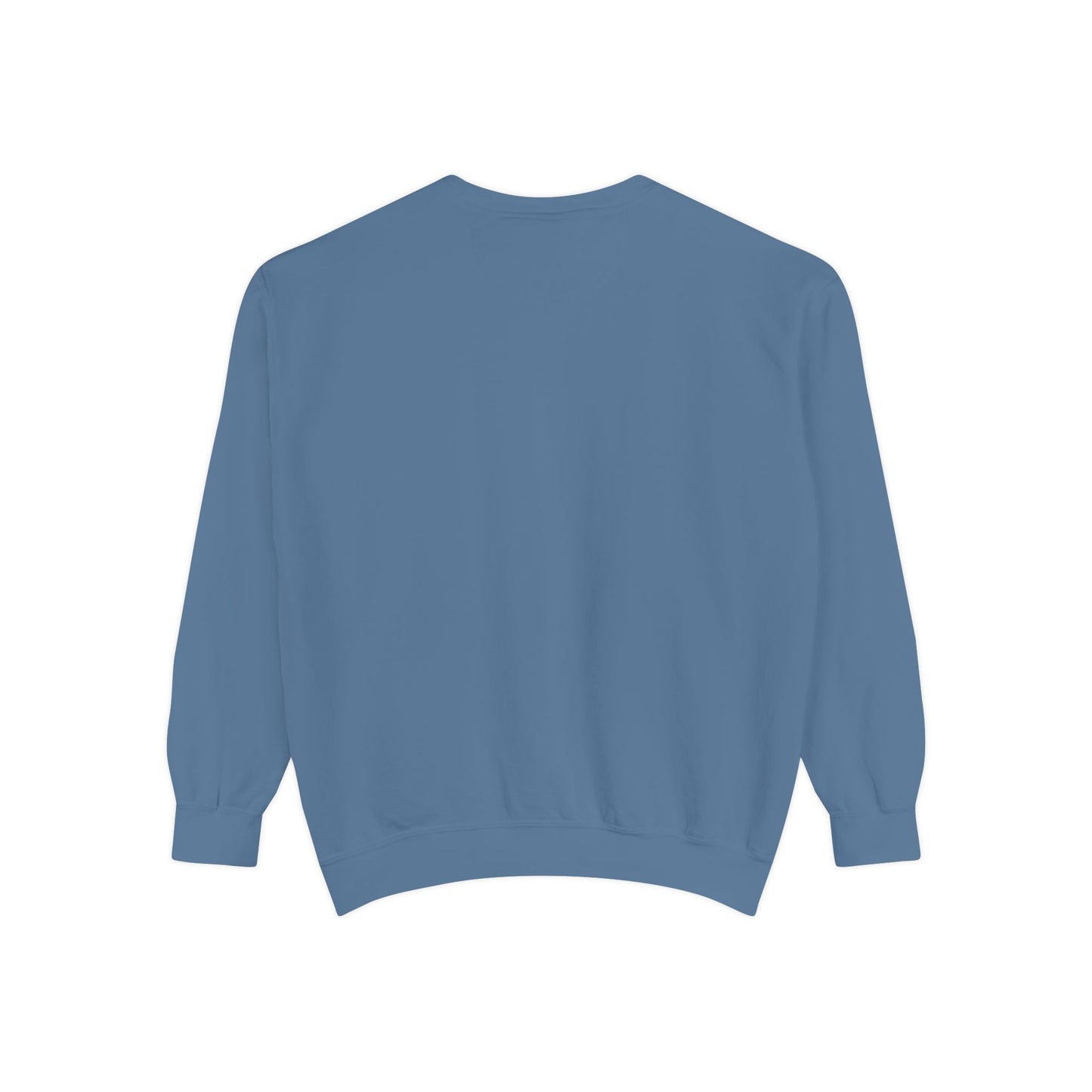 “Sip of Sacrifice” Embroidered Crewneck — Disciple Dad (Water-Into-Wine Drop Collection)