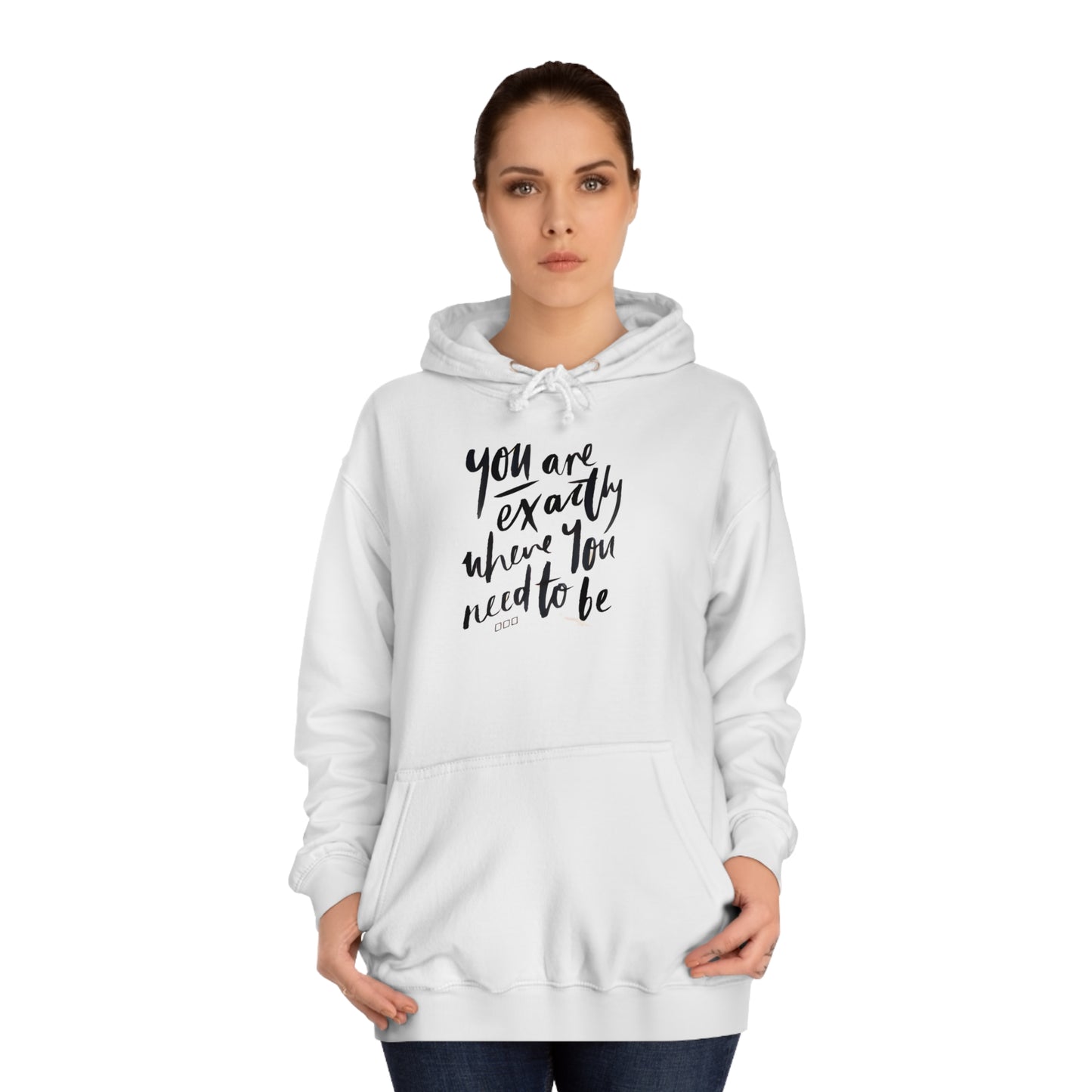 You are EXACTLY where you need to be - CR Celebrate Recovery Classic Logo - Ultra Cotton Long Sleeve Tee