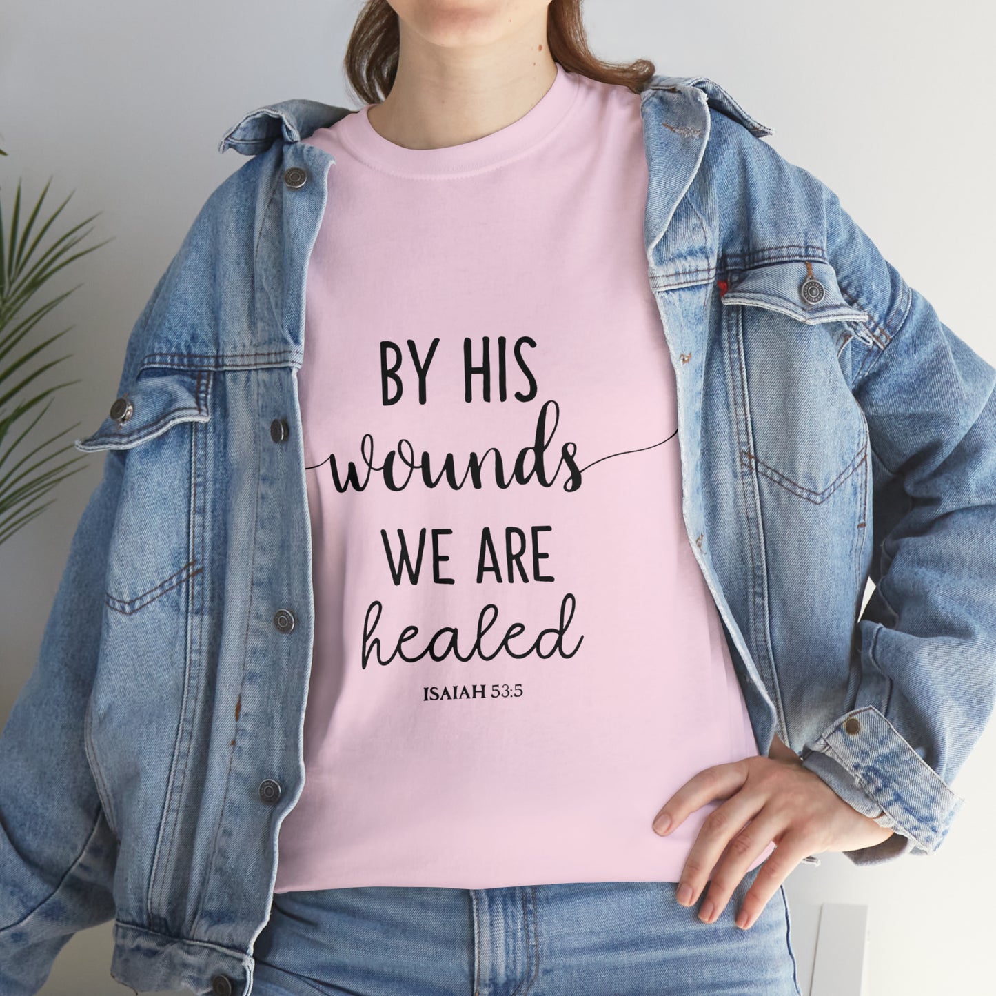 By HIS wounds we are healed - Isaiah - CR Celebrate Recovery Classic Logo - Ultra Cotton Long Sleeve Tee
