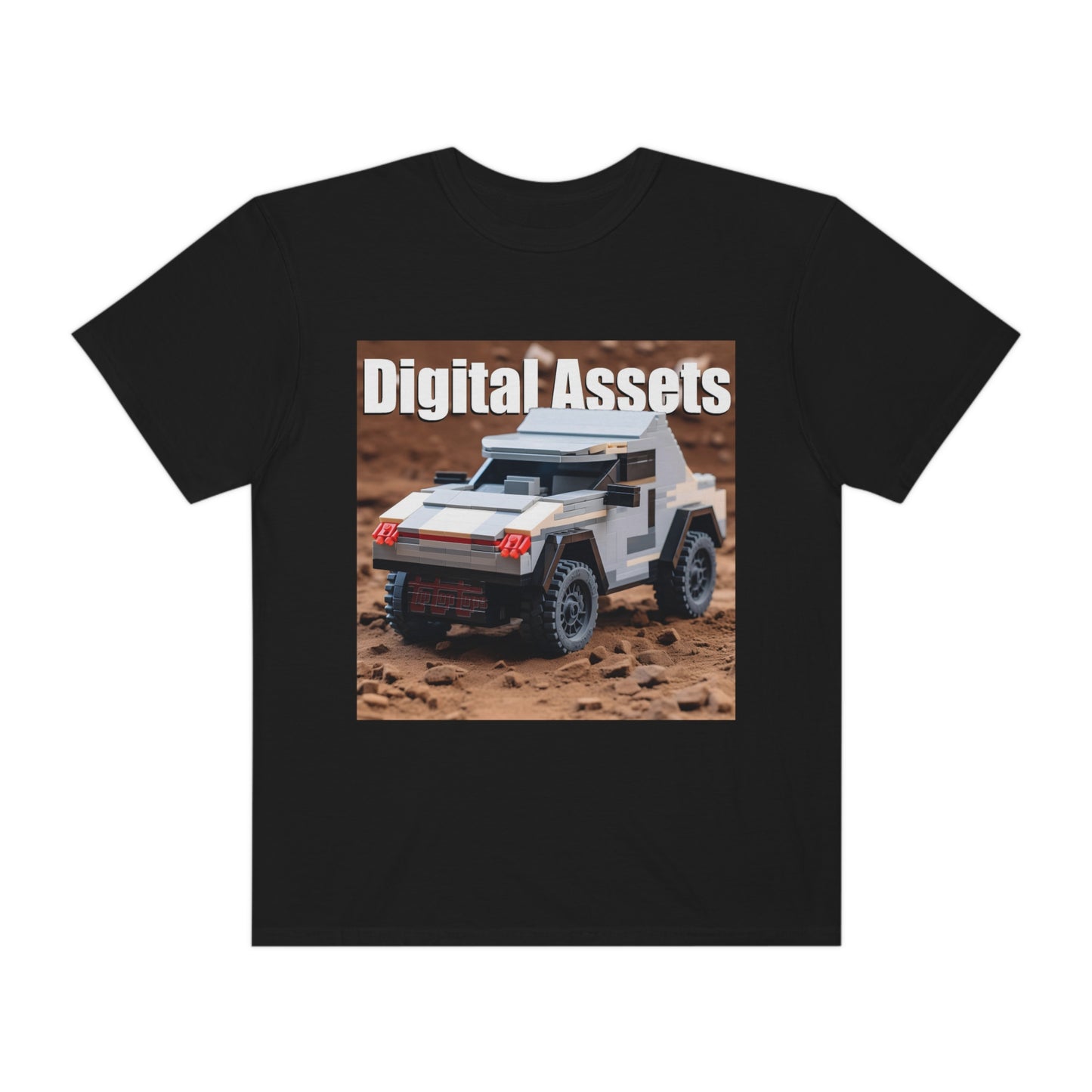 Digital Assets Unisex Garment-Dyed T-shirt