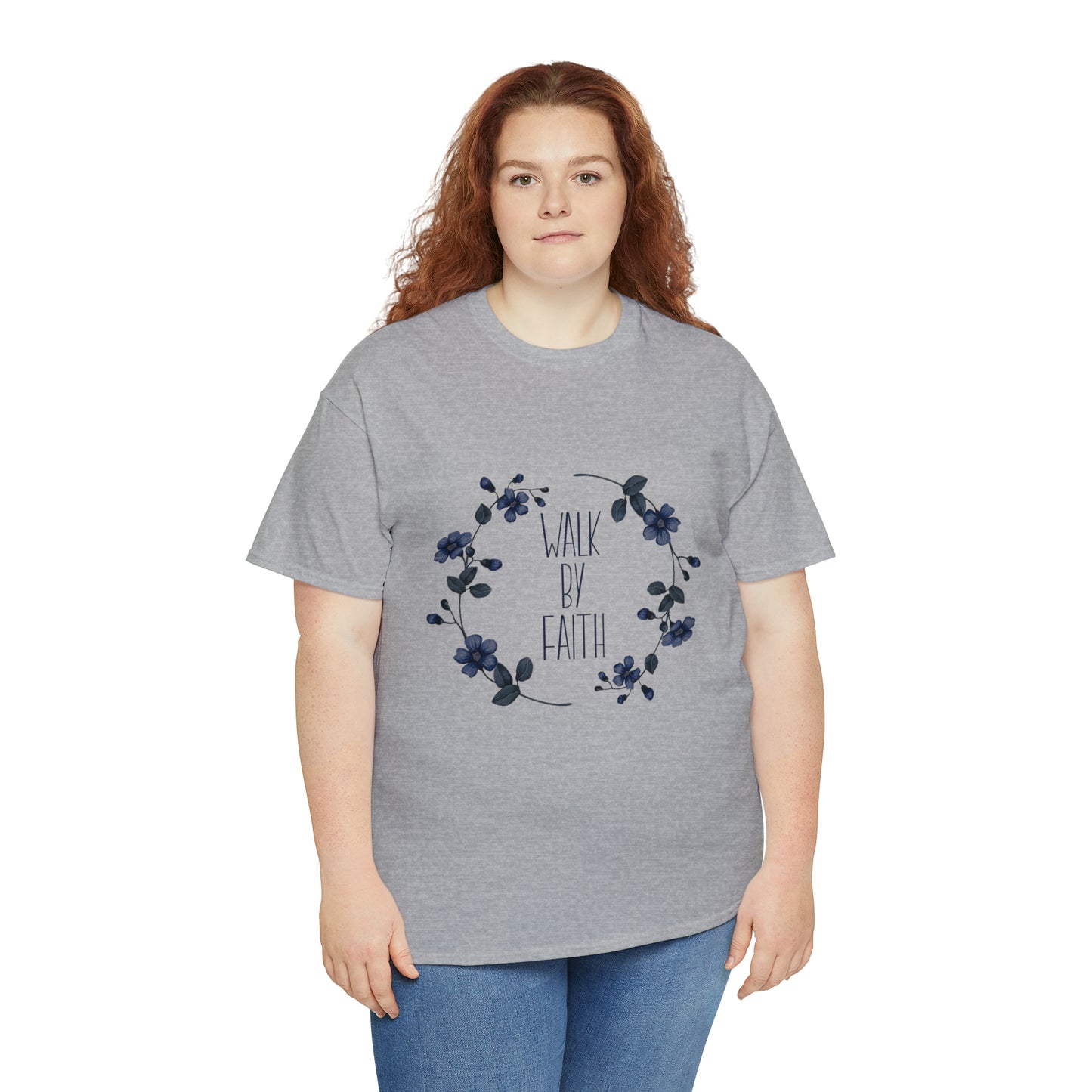 Walk by FAITH Unisex Heavy Cotton Tee