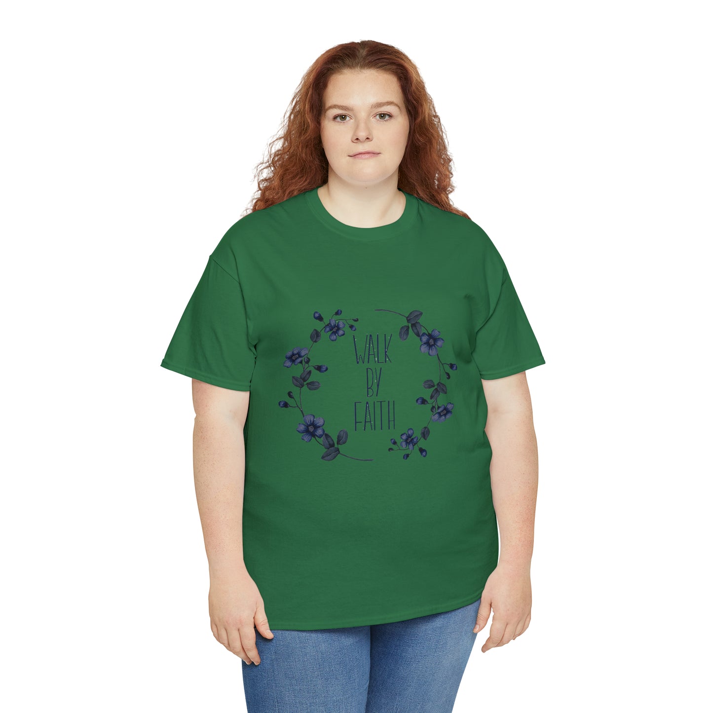 Walk by FAITH Unisex Heavy Cotton Tee