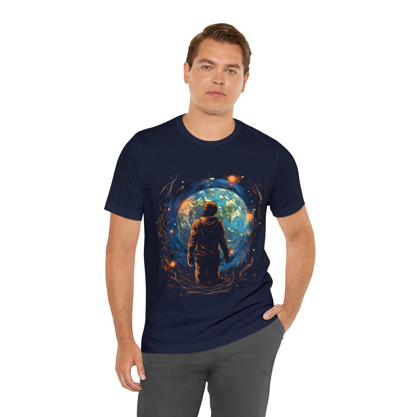 Jeremiah 29:11 “Whole World Ahead of You” Unisex Jersey Short Sleeve Tee