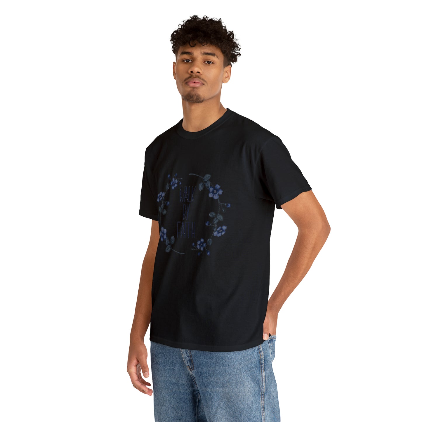Walk by FAITH Unisex Heavy Cotton Tee