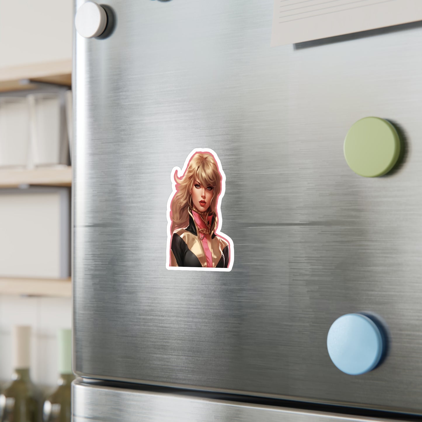 Anime Taylor Swift 4- Kiss-Cut Vinyl Decals