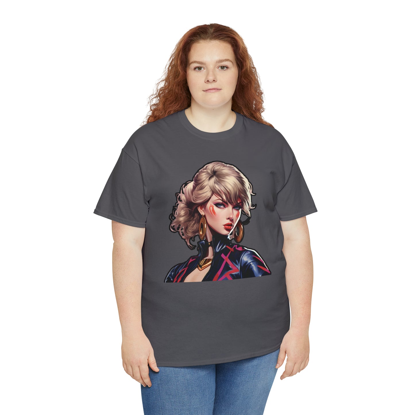 Anime Taylor Swift 2- Unisex Heavy Cotton Tee
