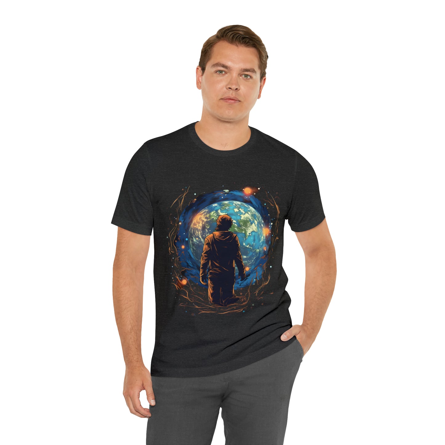 Jeremiah 29:11 “Whole World Ahead of You” Unisex Jersey Short Sleeve Tee