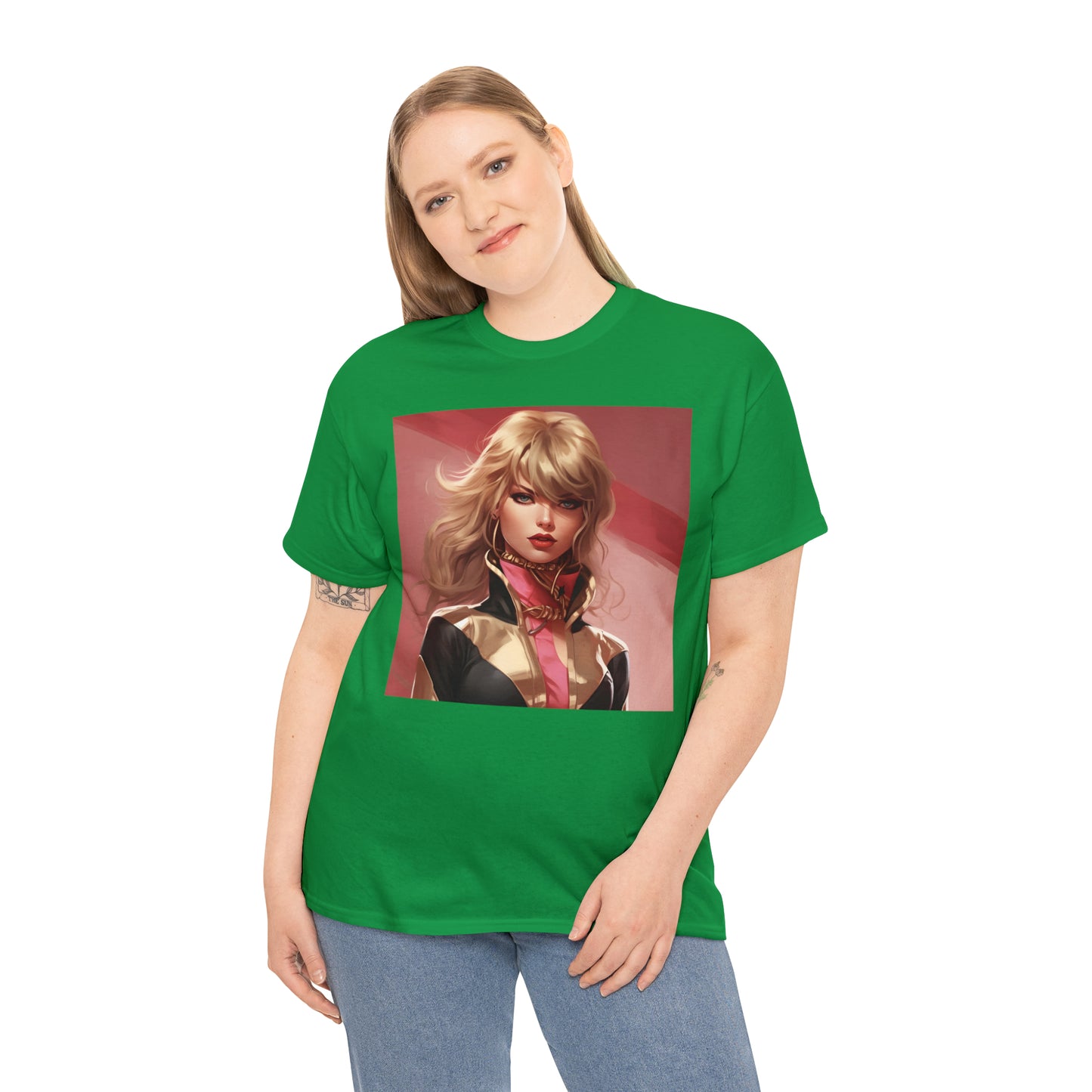 Anime Taylor Swift 4 - Unisex Heavy Cotton Tee