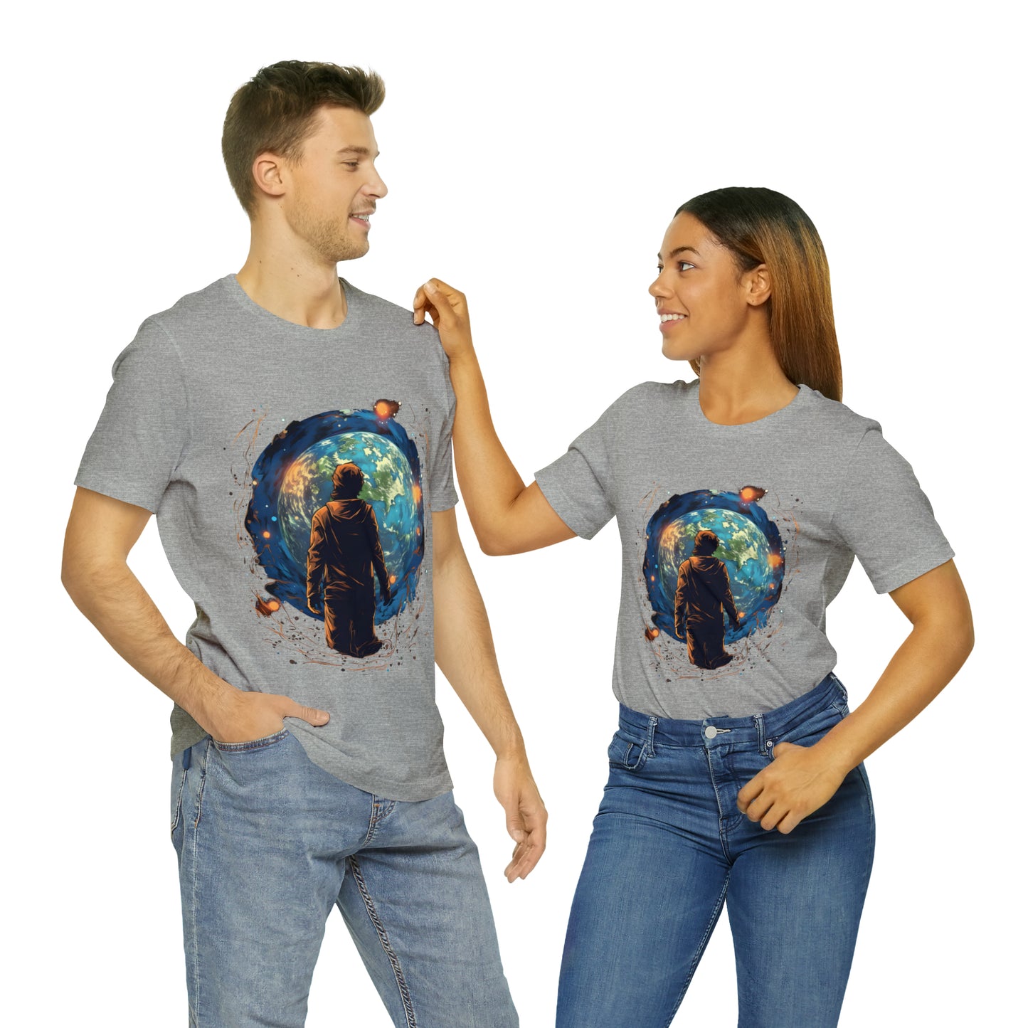 Jeremiah 29:11 “Whole World Ahead of You” Unisex Jersey Short Sleeve Tee