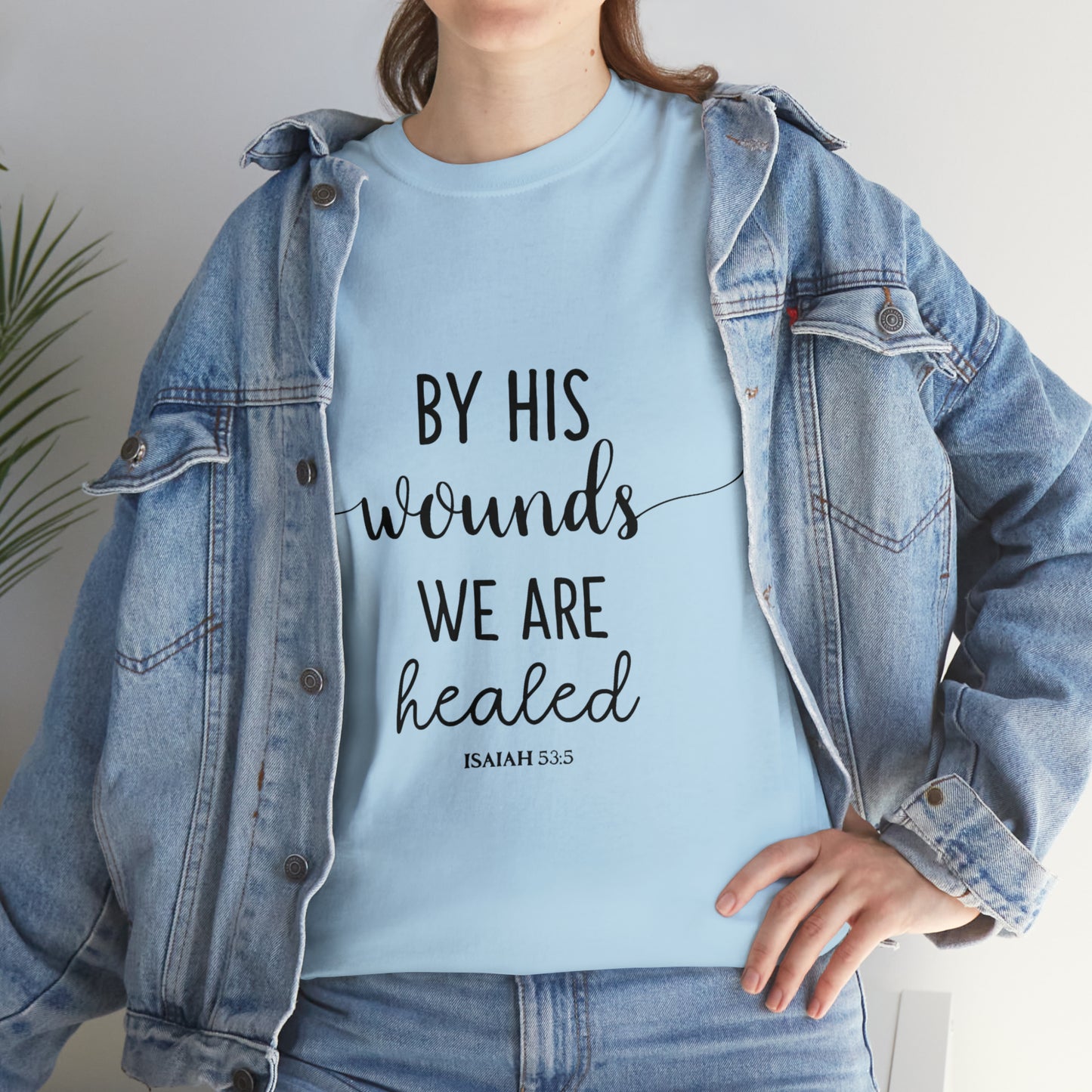By HIS wounds we are healed - Isaiah - CR Celebrate Recovery Classic Logo - Ultra Cotton Long Sleeve Tee