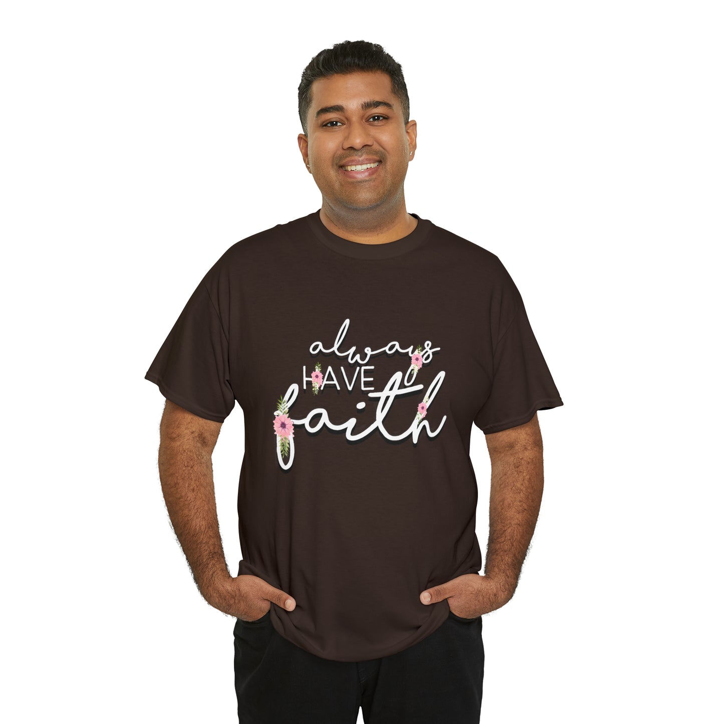 Don't be afraid, just Believe (Mark) - Unisex Heavy Cotton Short Sleeve Tee