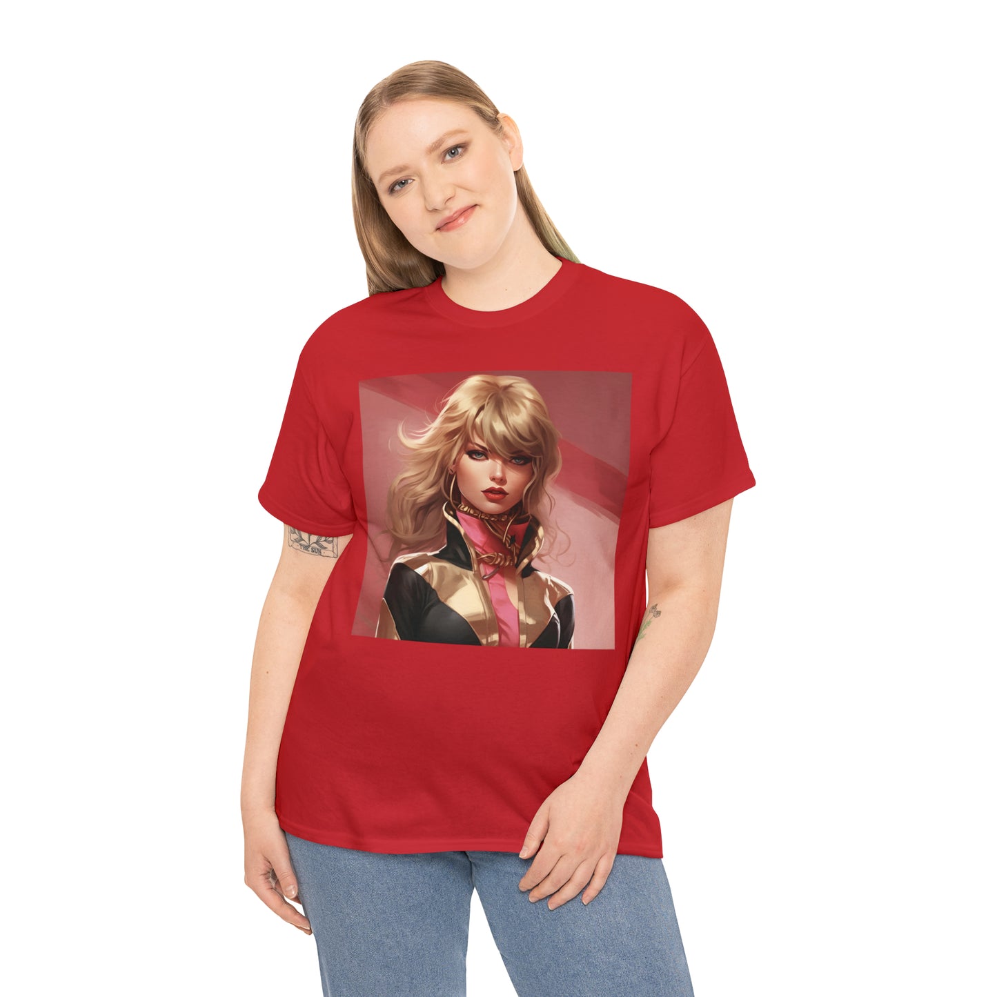 Anime Taylor Swift 4 - Unisex Heavy Cotton Tee
