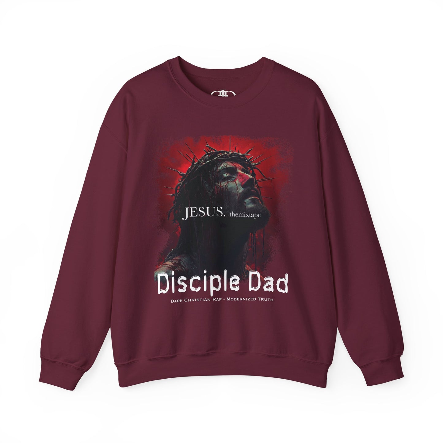 JESUS. themixtape” Crewneck Sweatshirt — Disciple Dad Official Faith Streetwear