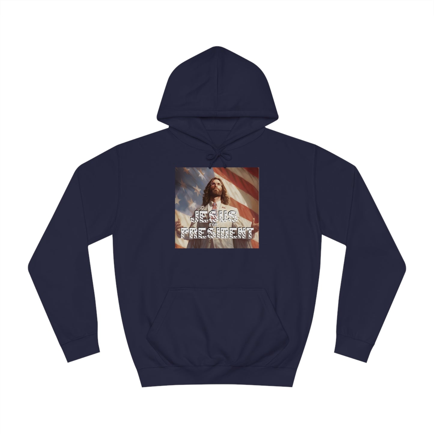 Jesus for President  Unisex College Hoodie