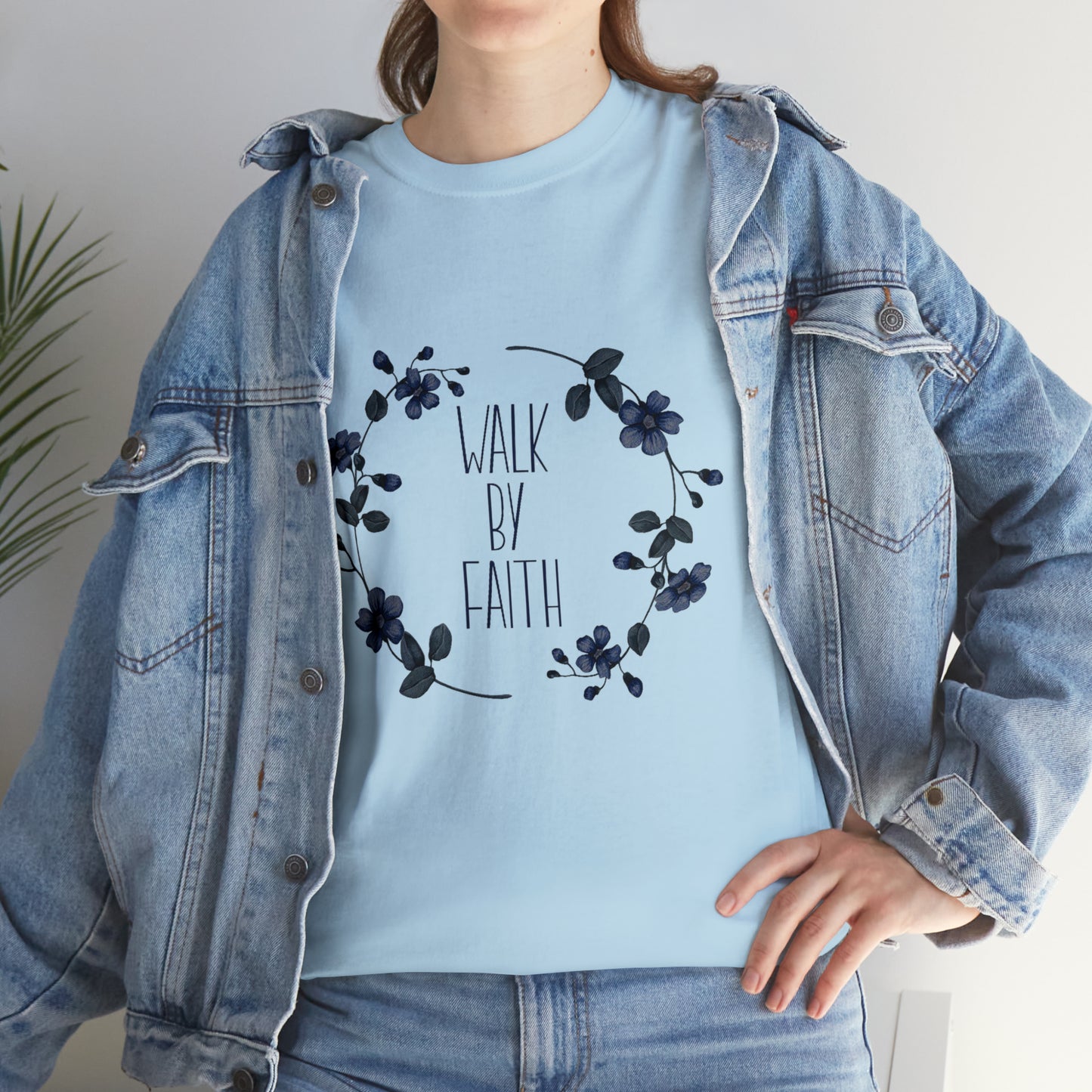 Walk by FAITH Unisex Heavy Cotton Tee
