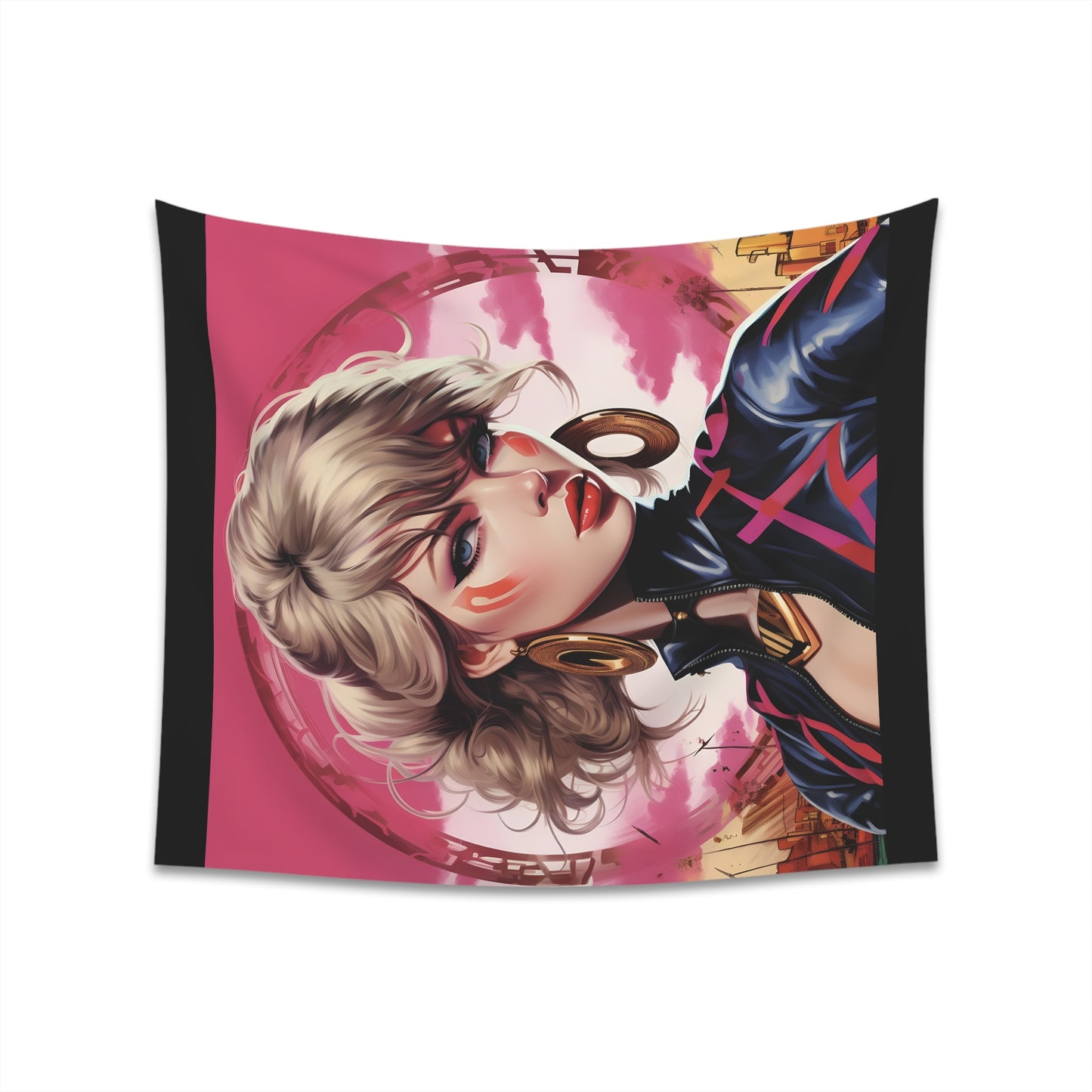 Anime Taylor Swift 2- Printed Wall Tapestry