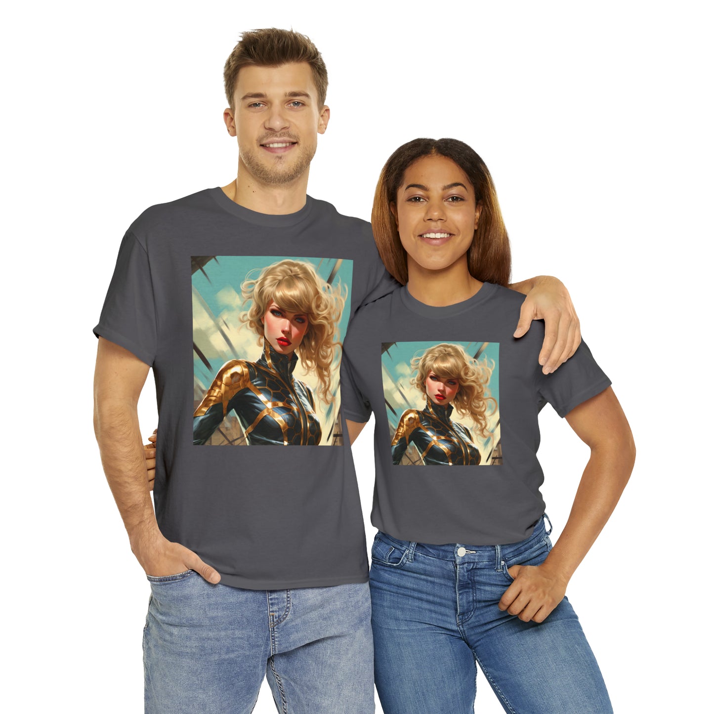 Anime Taylor Swift 3 - Unisex Heavy Cotton Tee
