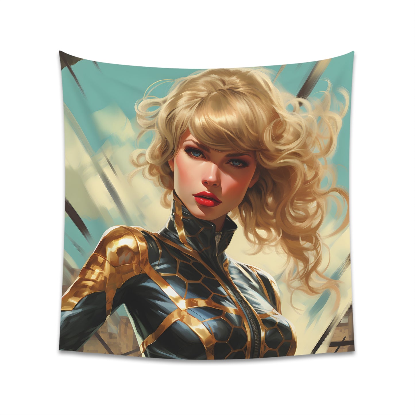 Anime Taylor Swift 3- Printed Wall Tapestry