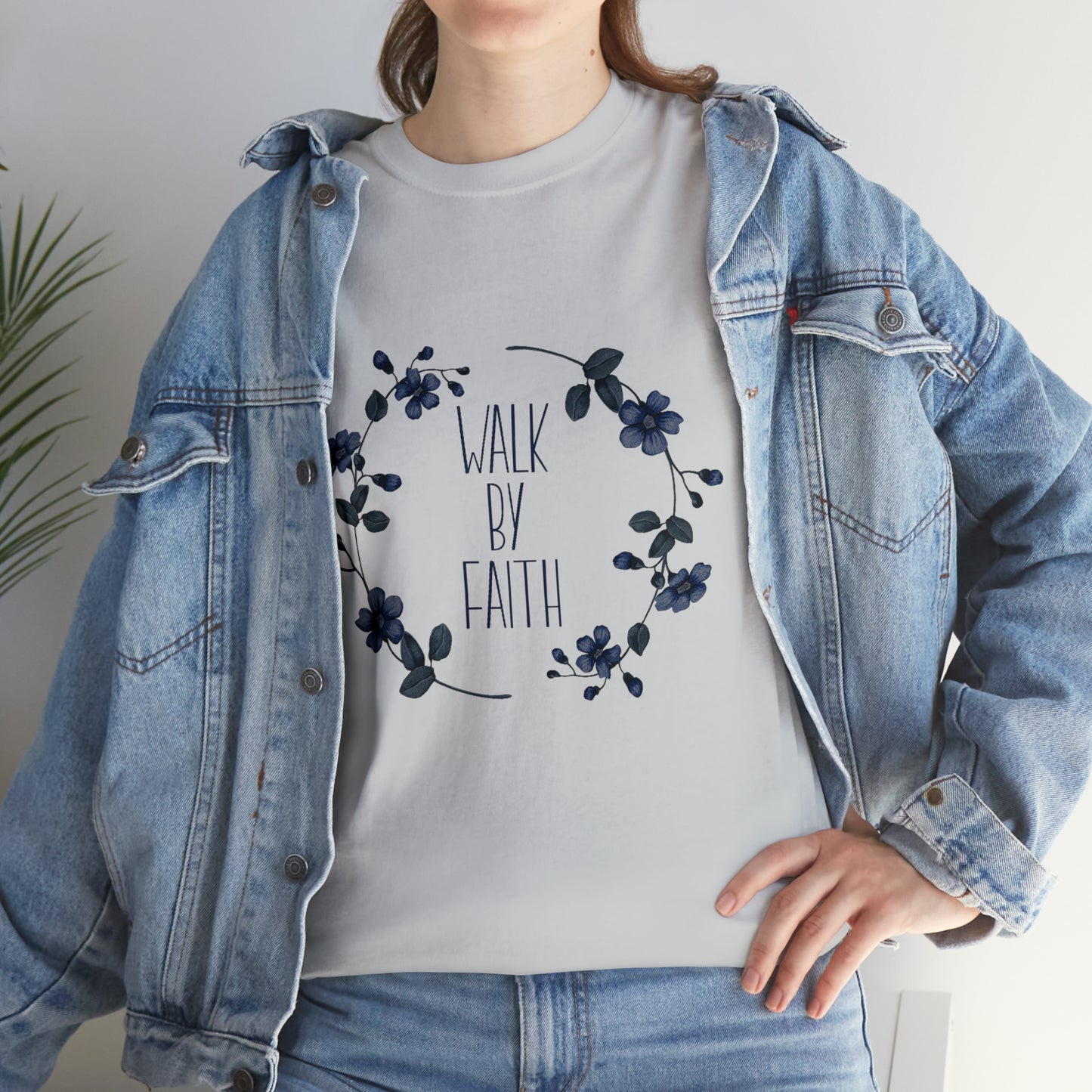 Walk by FAITH Unisex Heavy Cotton Tee