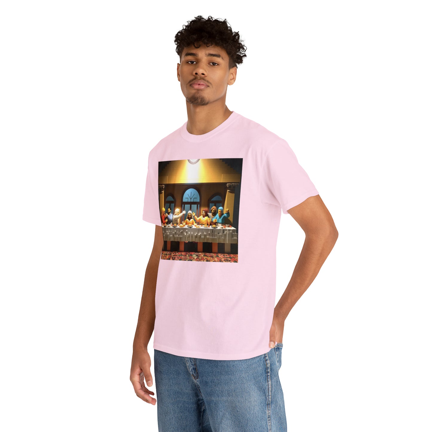 “The Last Supper” LEGO BOX SET -  Unisex Heavy Cotton Tee