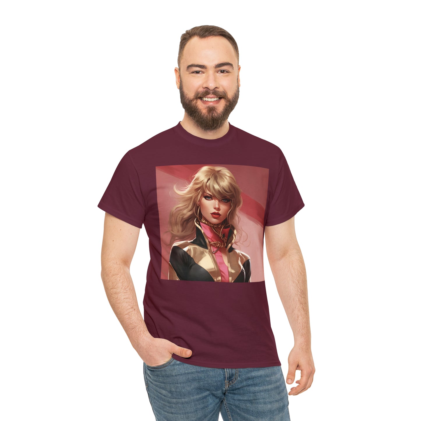 Anime Taylor Swift 4 - Unisex Heavy Cotton Tee