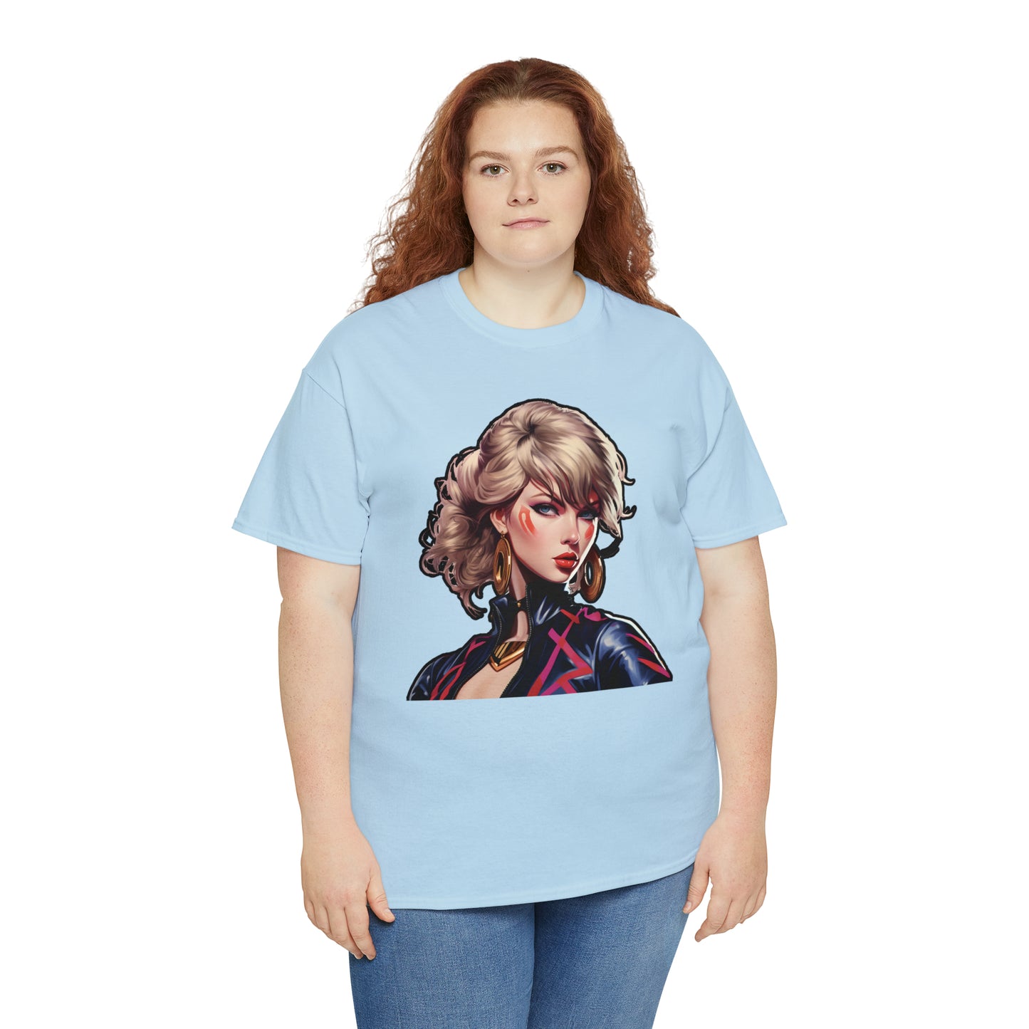 Anime Taylor Swift 2- Unisex Heavy Cotton Tee