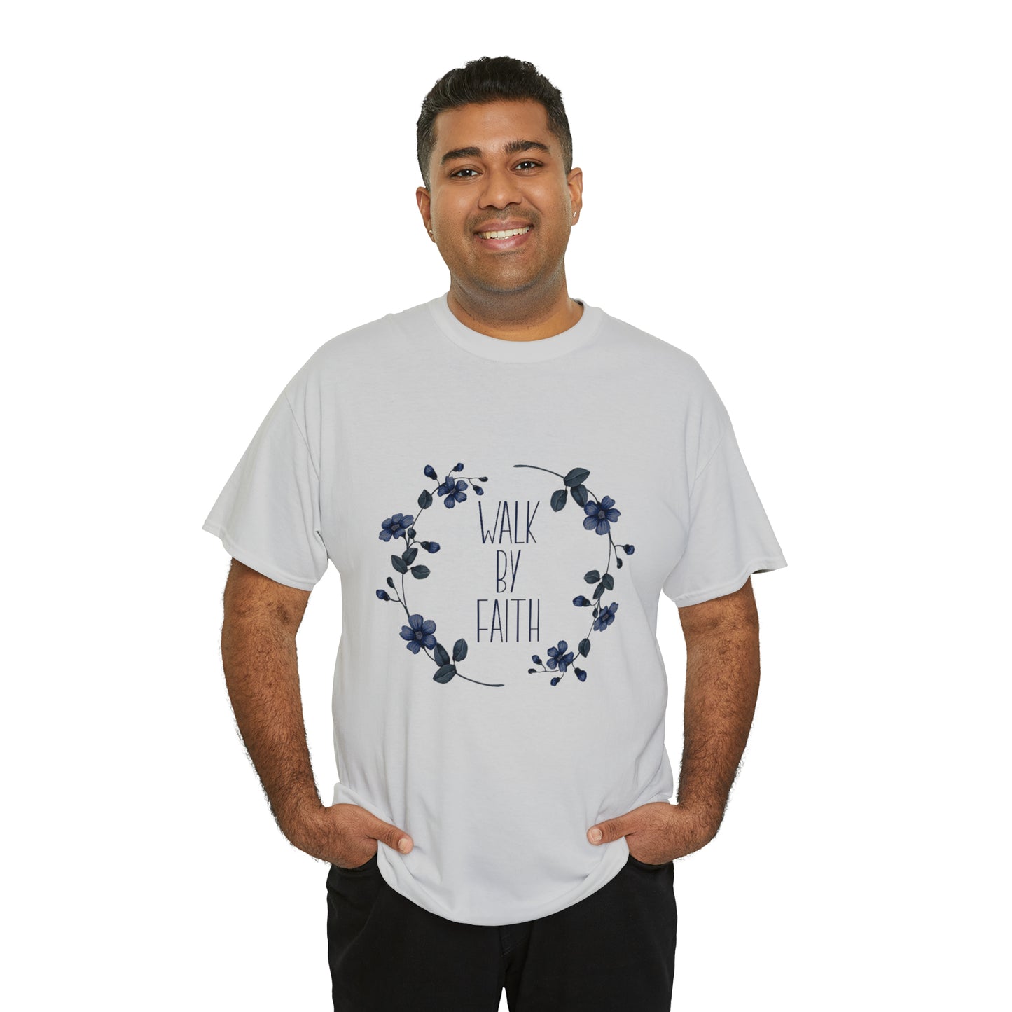 Walk by FAITH Unisex Heavy Cotton Tee