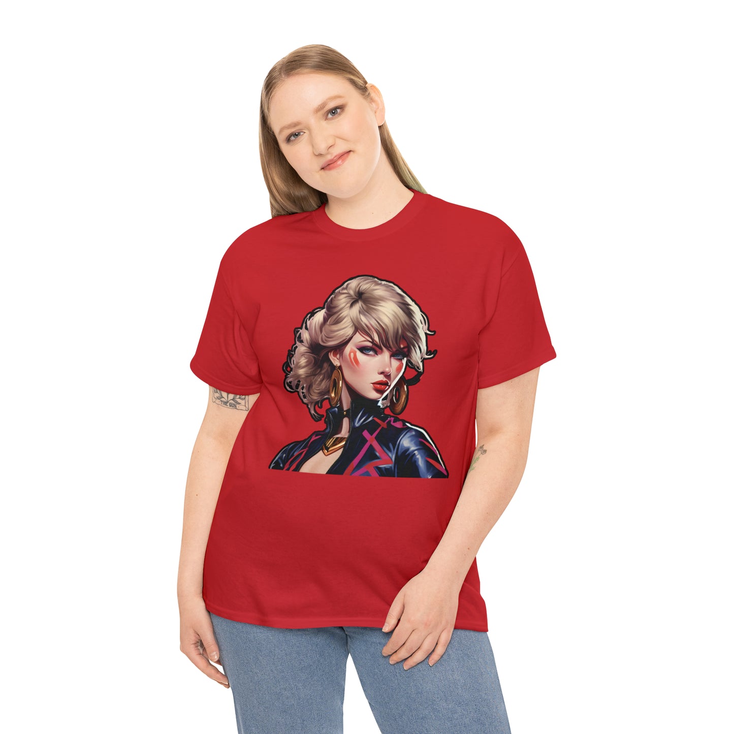 Anime Taylor Swift 2- Unisex Heavy Cotton Tee