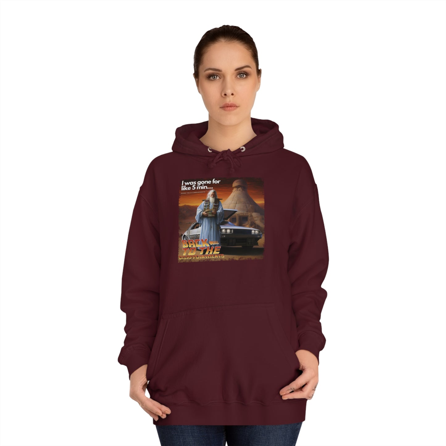 Back to the Disappointments (Exodus 32) - Unisex College Hoodie
