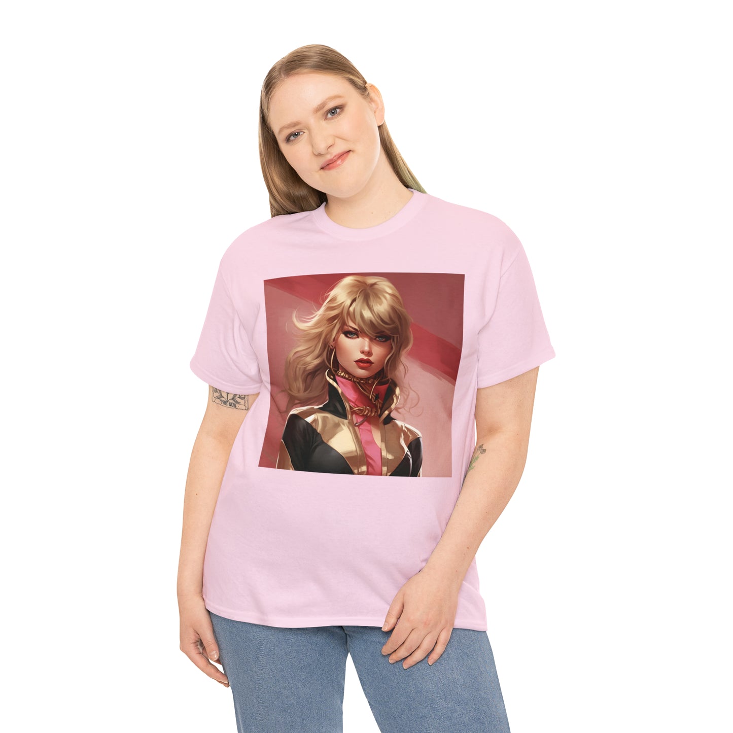 Anime Taylor Swift 4 - Unisex Heavy Cotton Tee
