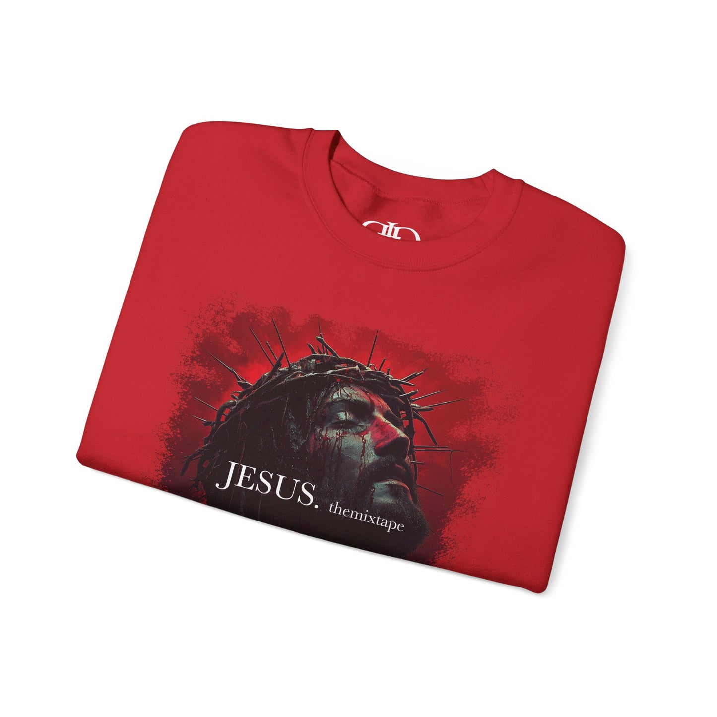 JESUS. themixtape” Crewneck Sweatshirt — Disciple Dad Official Faith Streetwear