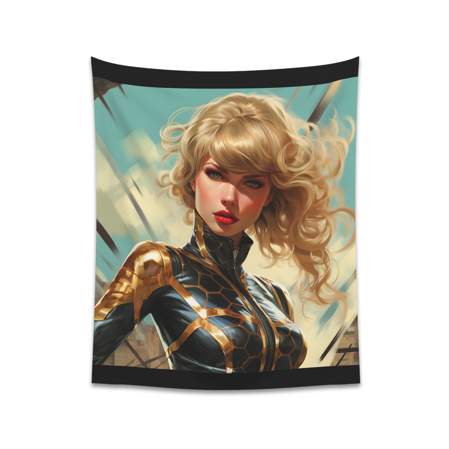 Anime Taylor Swift 3- Printed Wall Tapestry