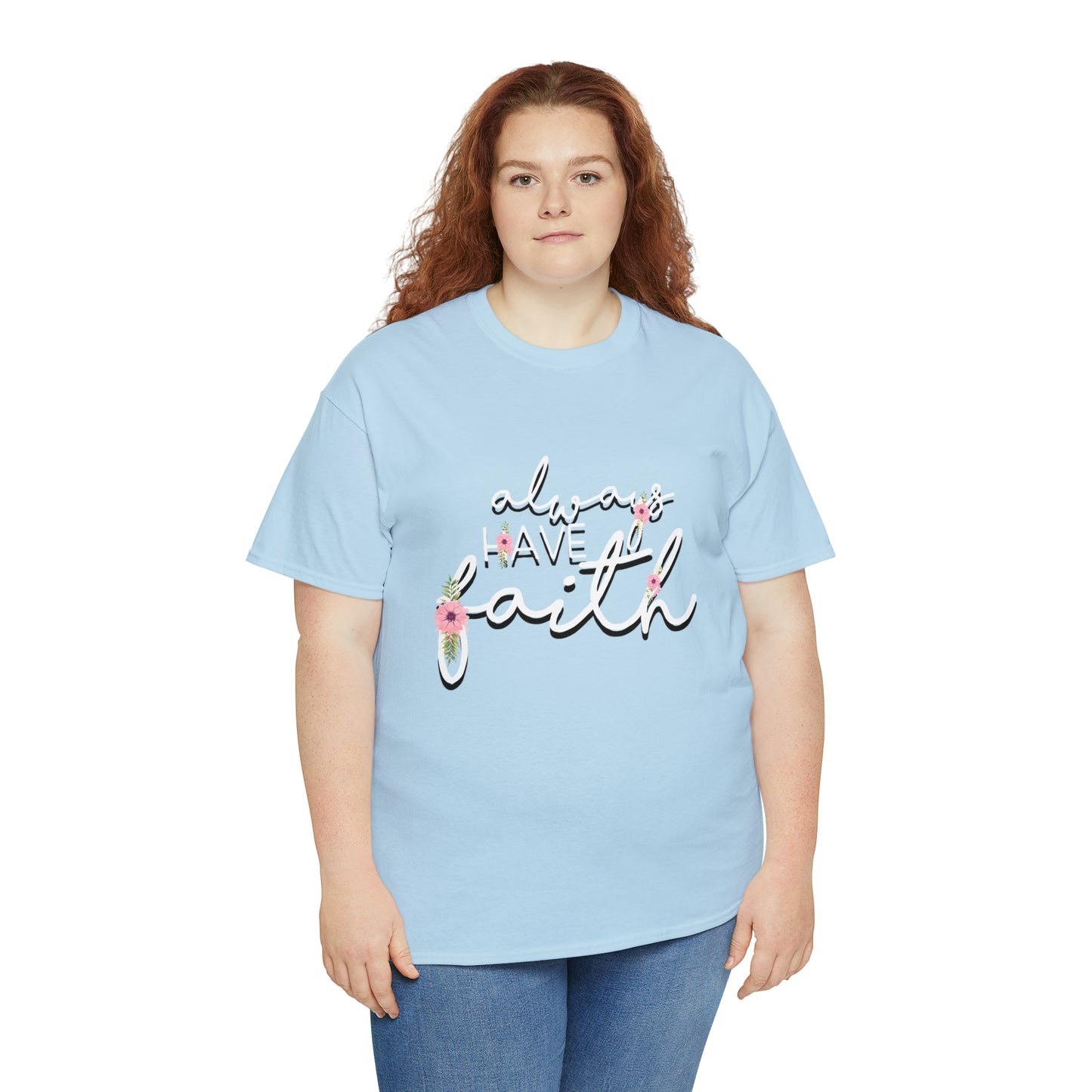 Don't be afraid, just Believe (Mark) - Unisex Heavy Cotton Short Sleeve Tee
